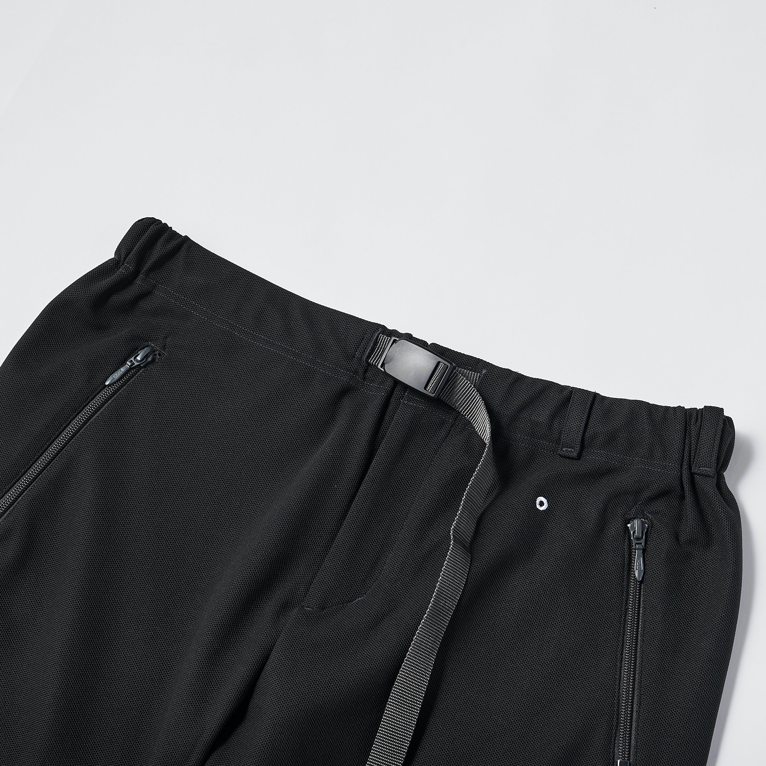 #3604-PK E-Z Shorts : poly knit charcoal
