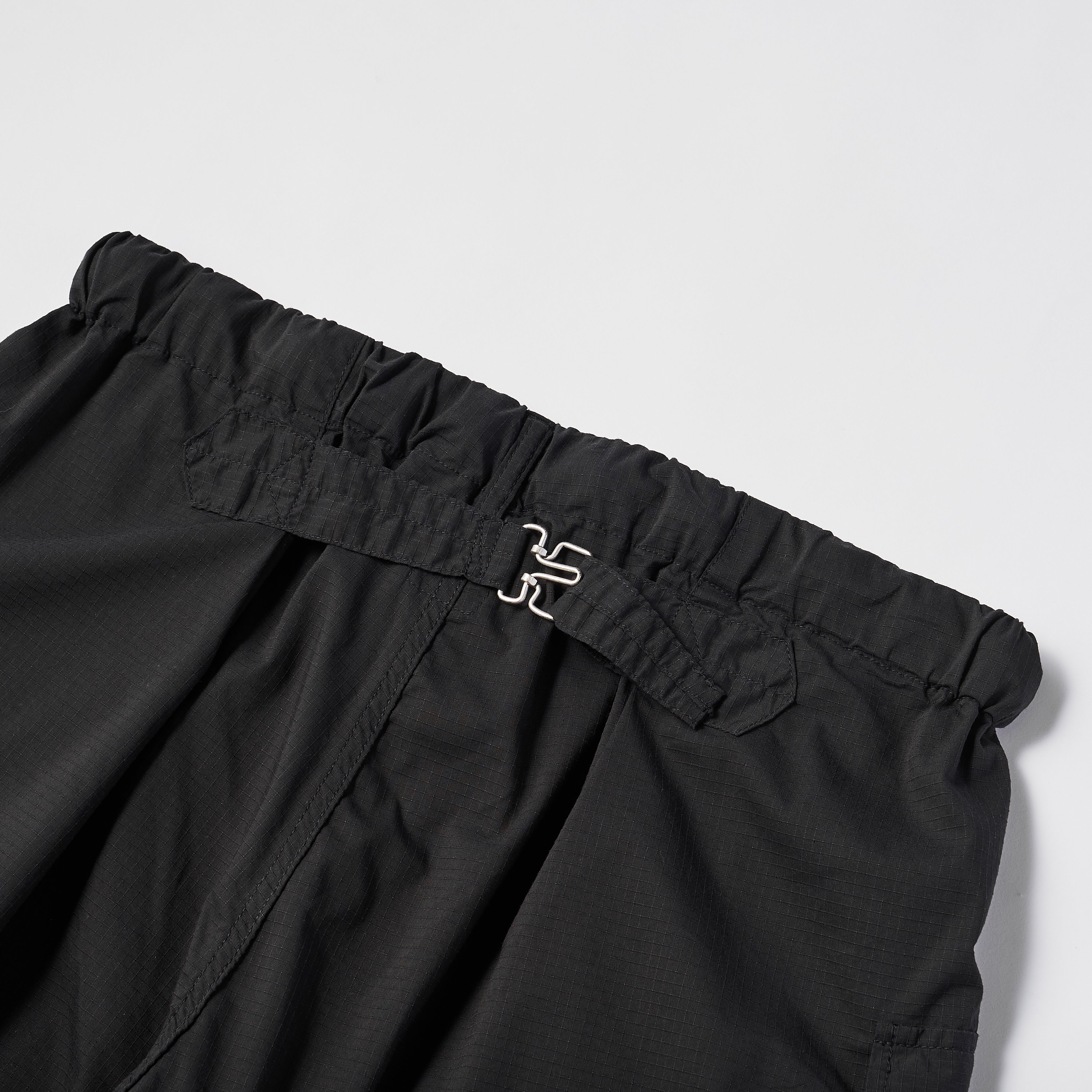 #3308S RS E-Z WALKABOUT Shorts : poly feather ripstop black