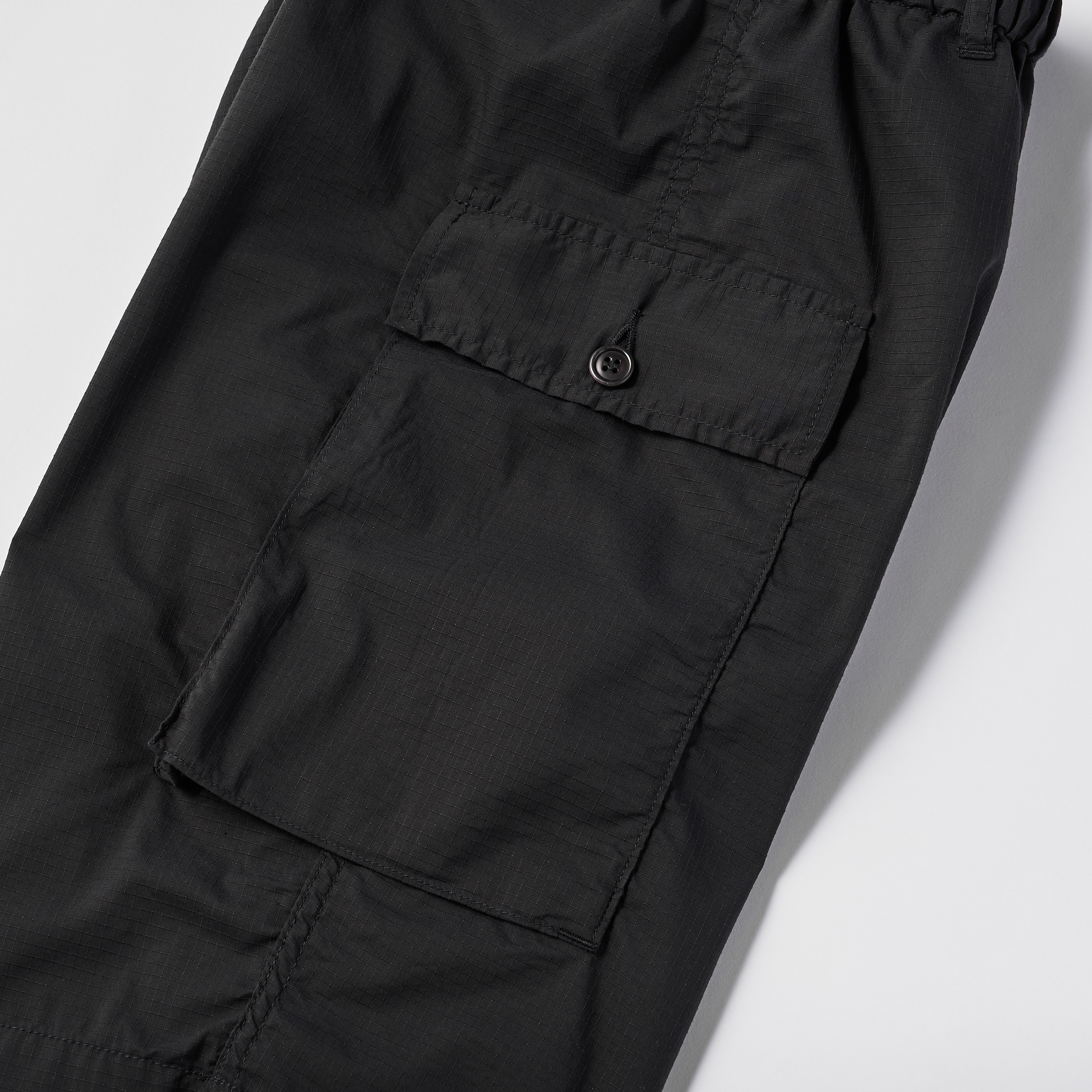 #3308S RS E-Z WALKABOUT Shorts : poly feather ripstop black