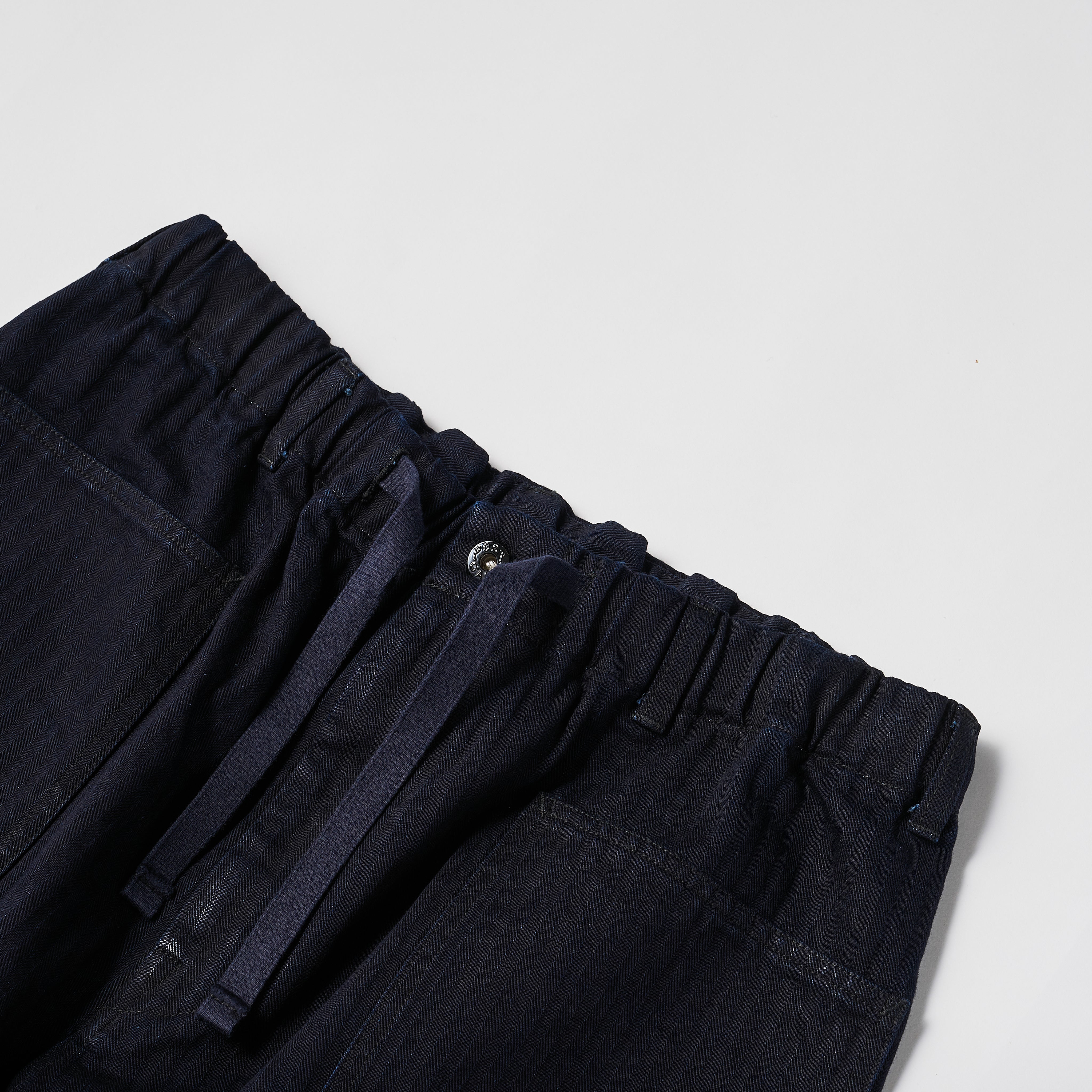 #3307S HBDN E-Z ARMY-NAVY Shorts : herringbone denim navy