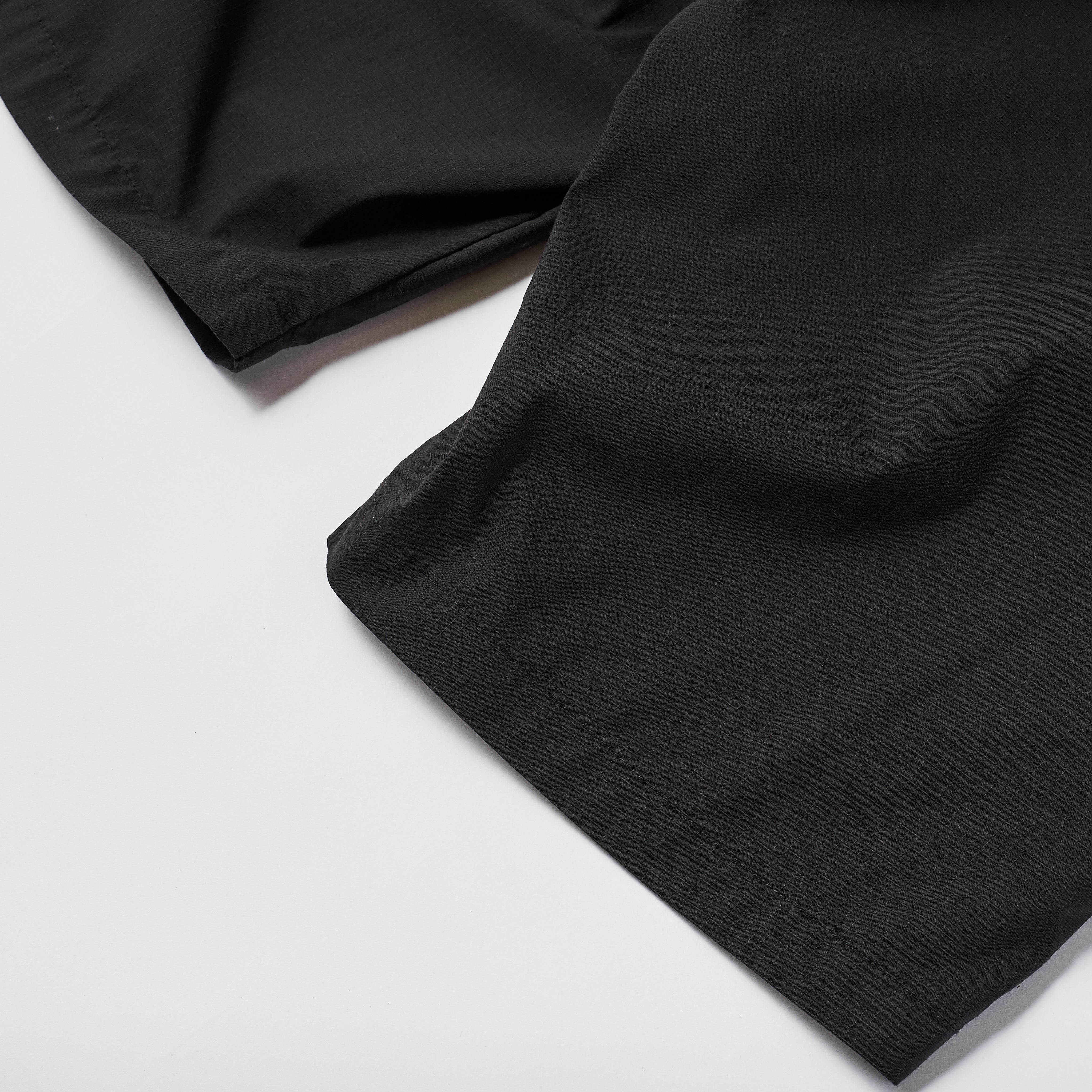 #3303S-RS Citi-Cruz Chino Shorts : poly feather ripstop black