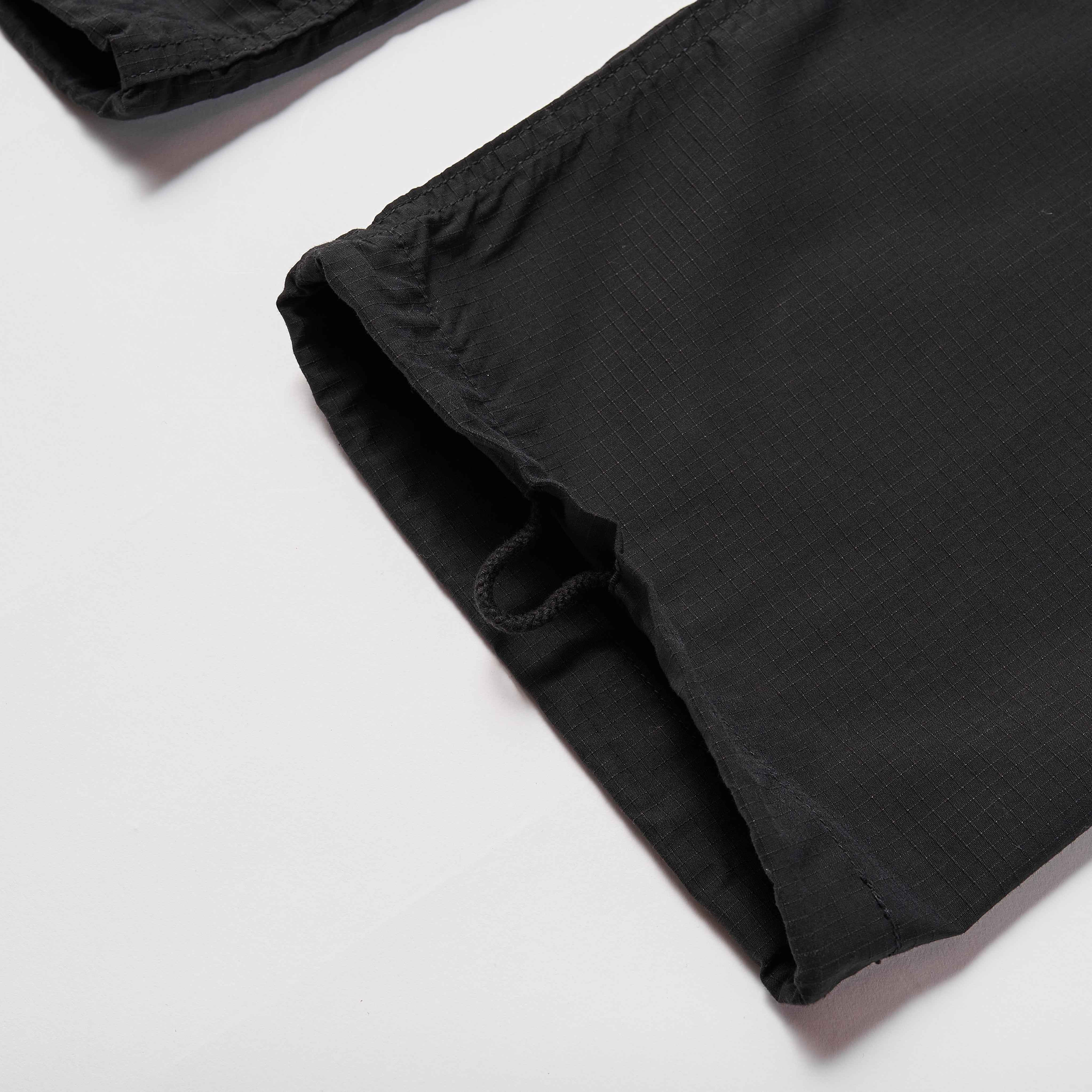 #3307 E-Z ARMY-NAVY Pants RS : poly feather ripstop black