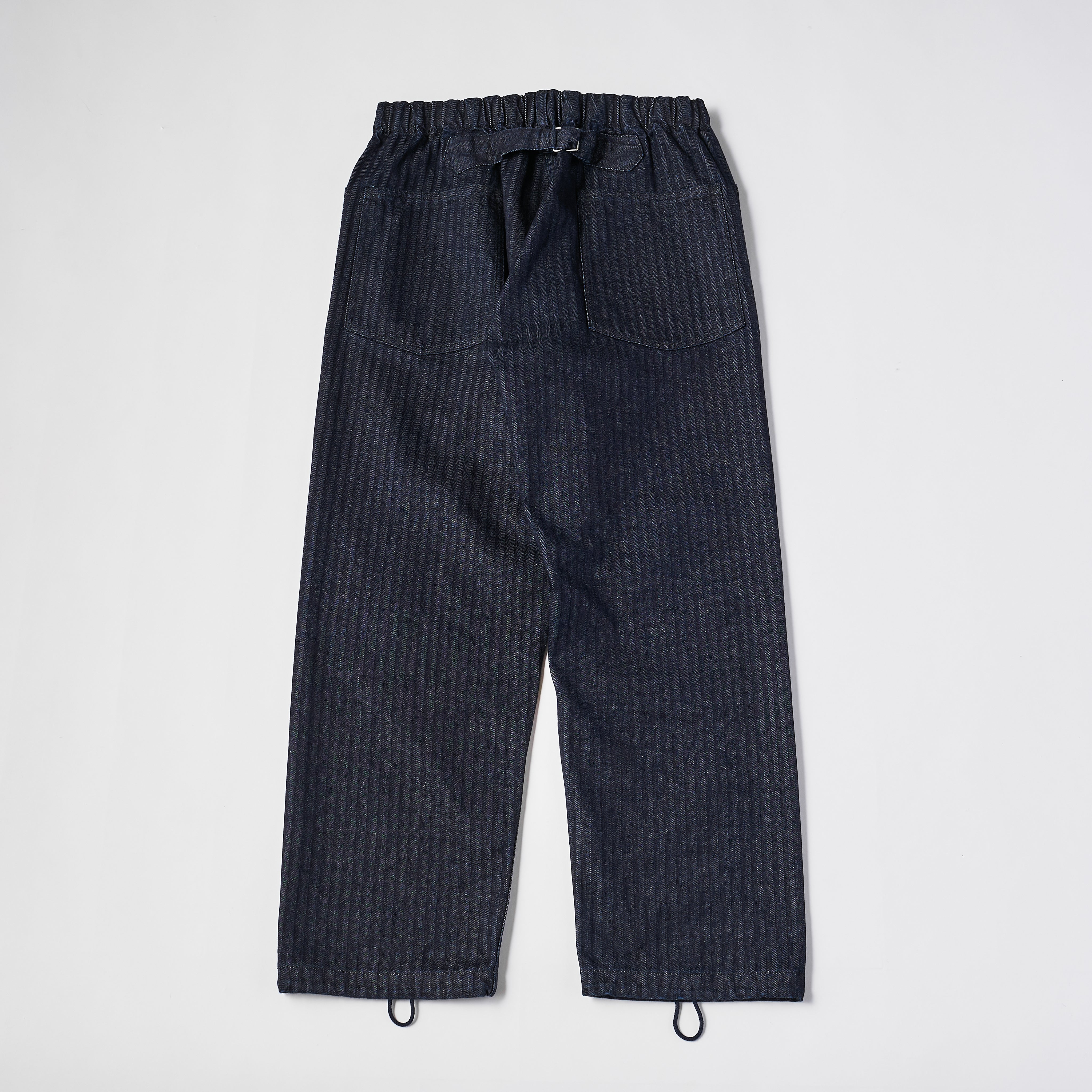 #3307 E-Z ARMY-NAVY Pants HBDI : herringbone denim indigo