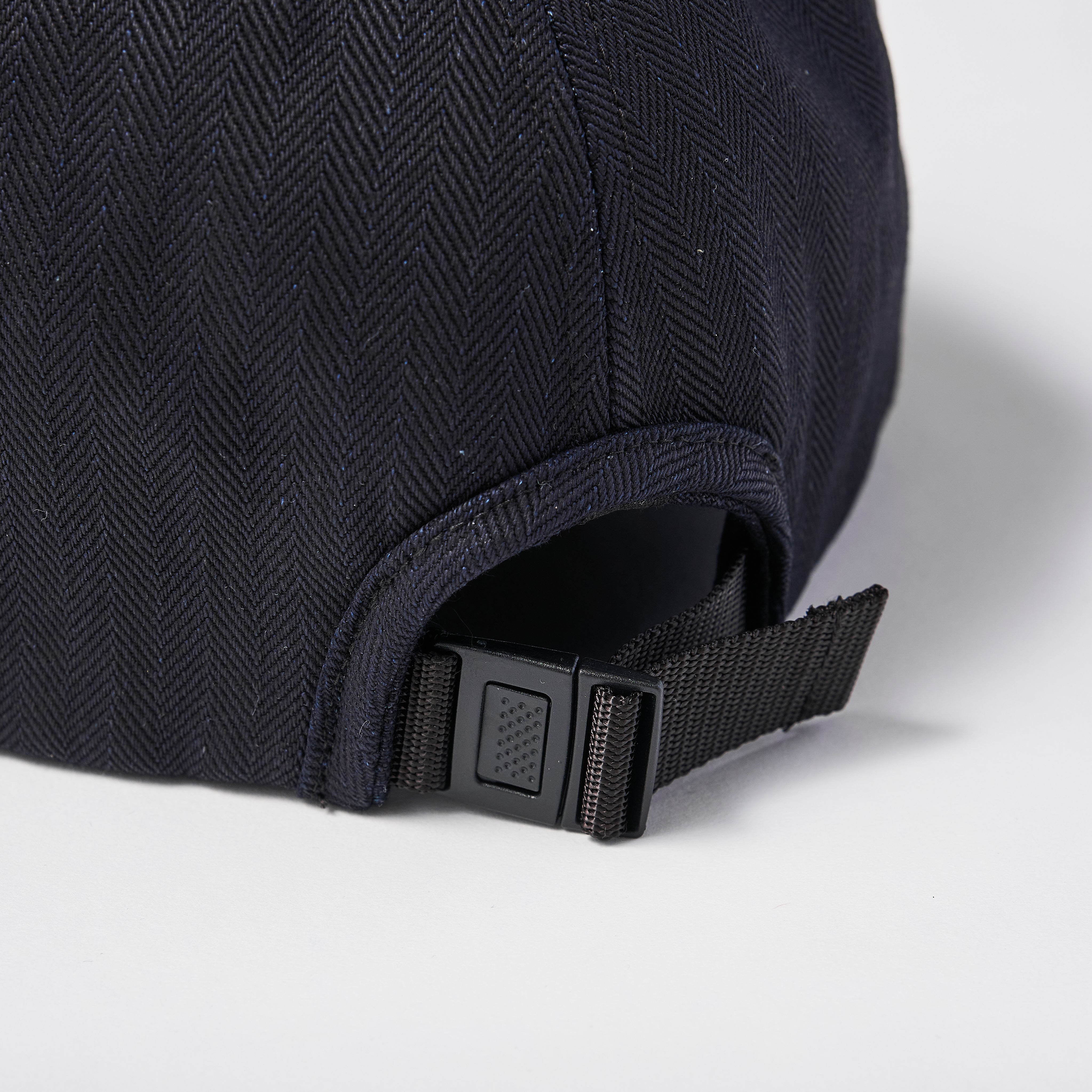 #3903 POST Ball Cap HBDN : herringbone denim navy