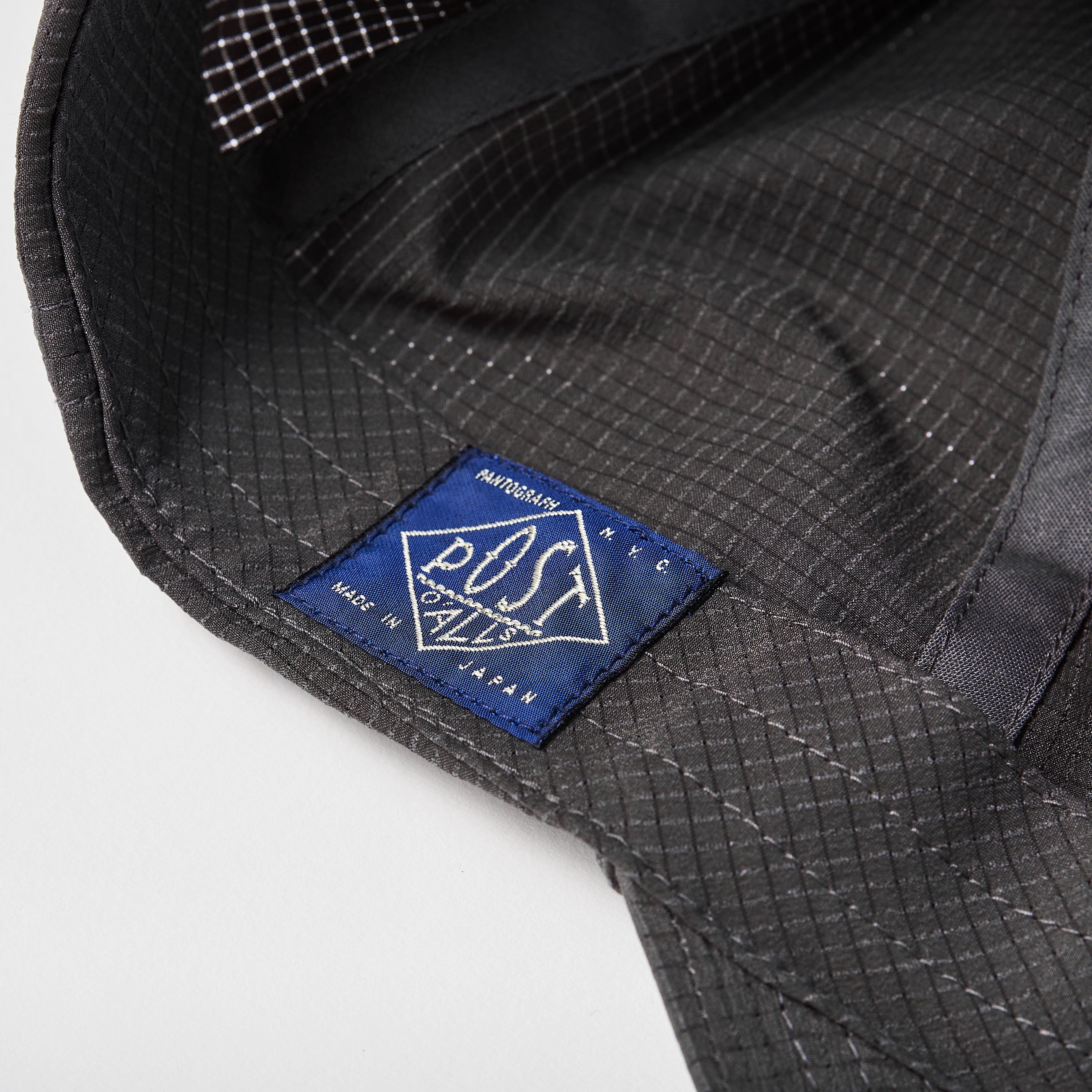#3903 POST Ball Cap PMG : poly mesh grey