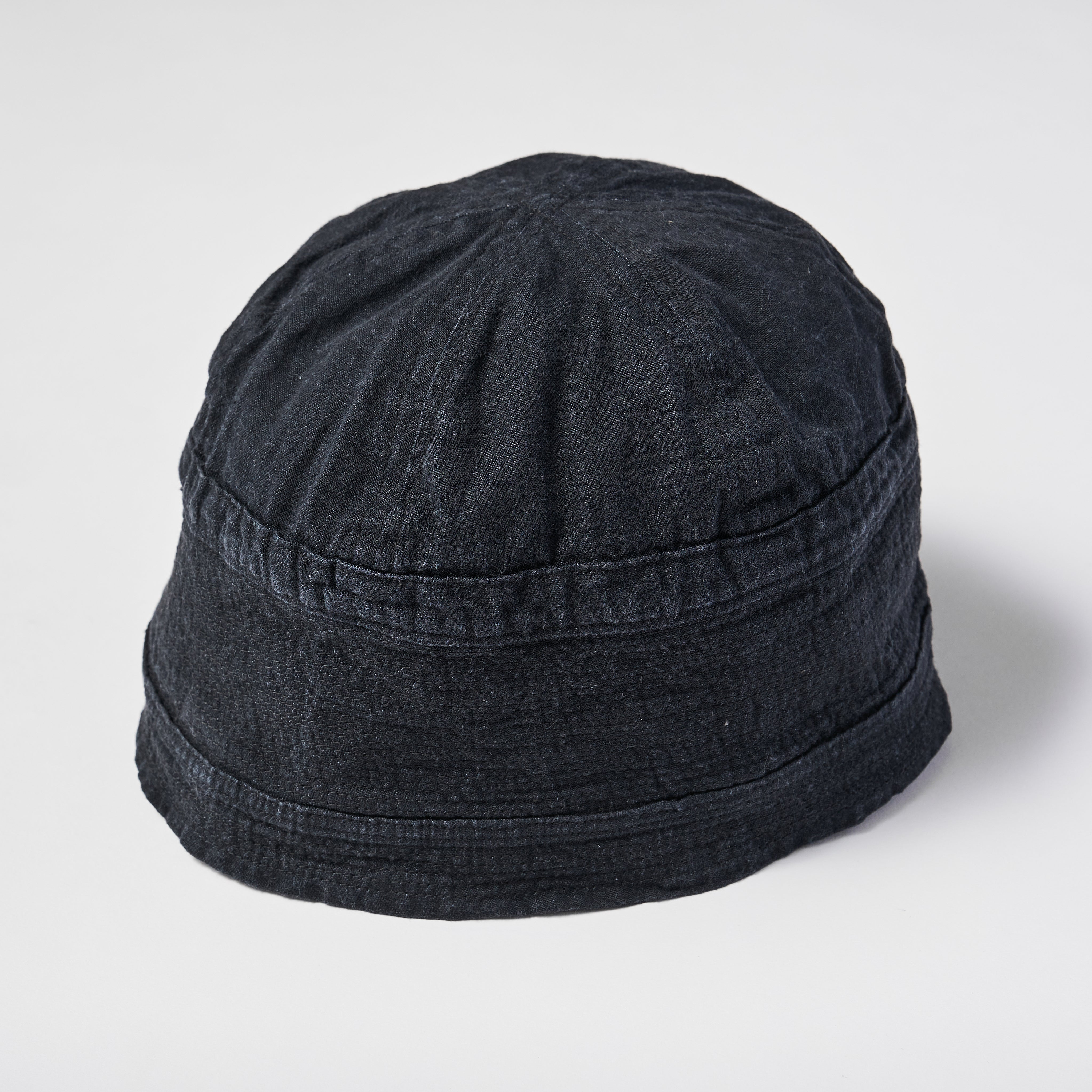 POST O'ALLS セーラーハット 3904-SF1 phigvel rrl 3904-SF1 POST Sailor Hat 2 : 60/40 black – POST OʼALLS