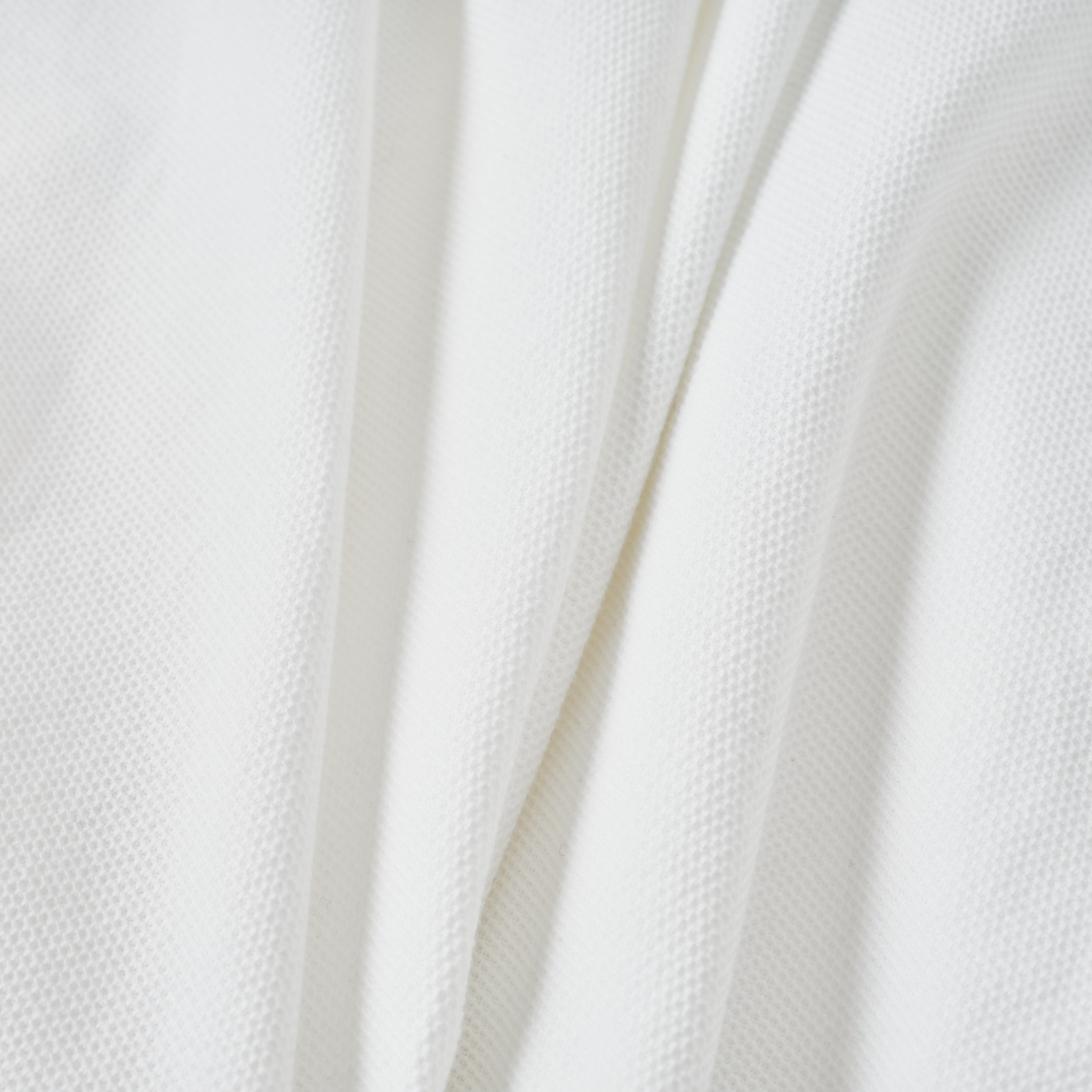 #3609-WWP E-Z Zip Cardigan : honeycomb pique white (Shop Special)