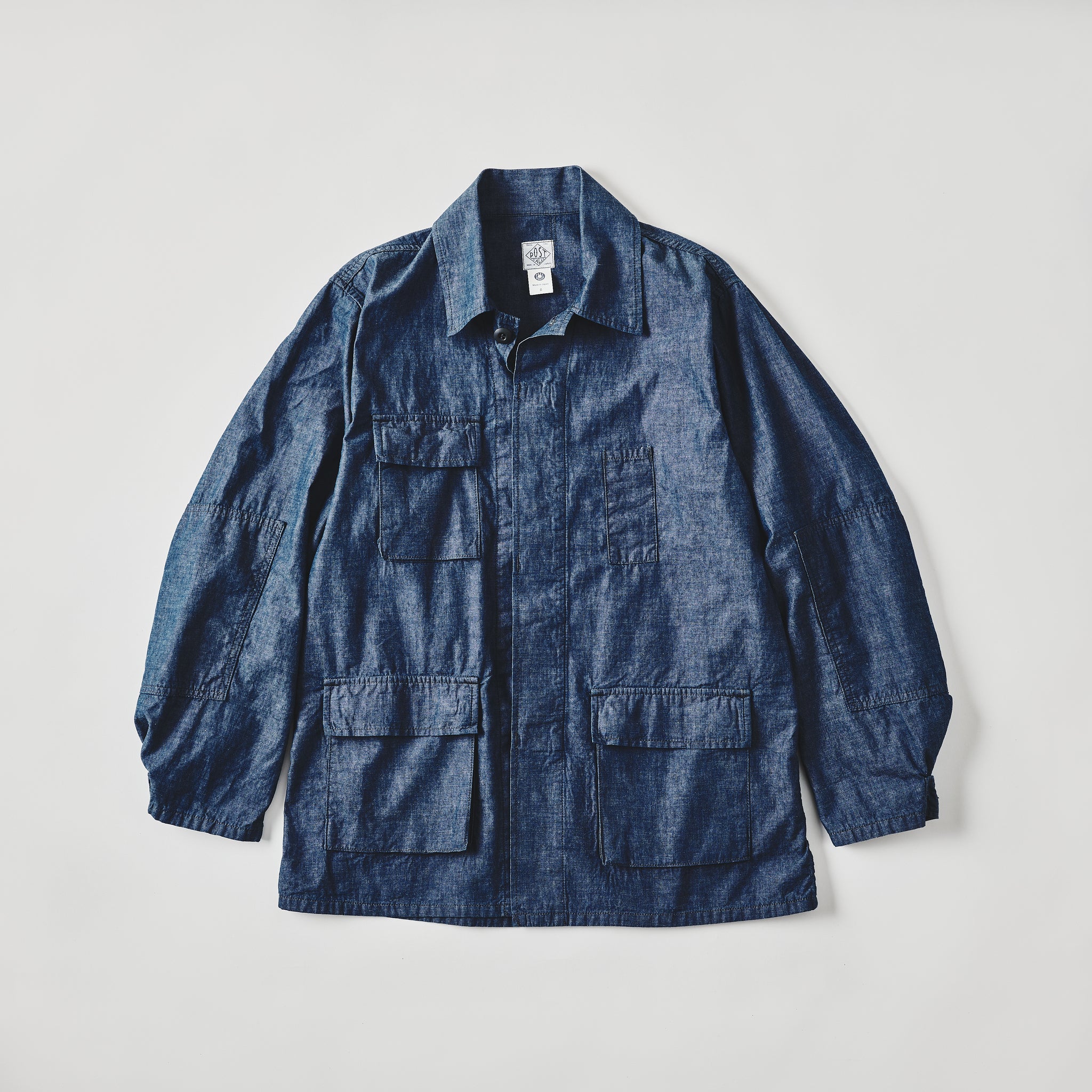 #1123-VSC BDU-R : vintage sheeting chambray (Shop Special)