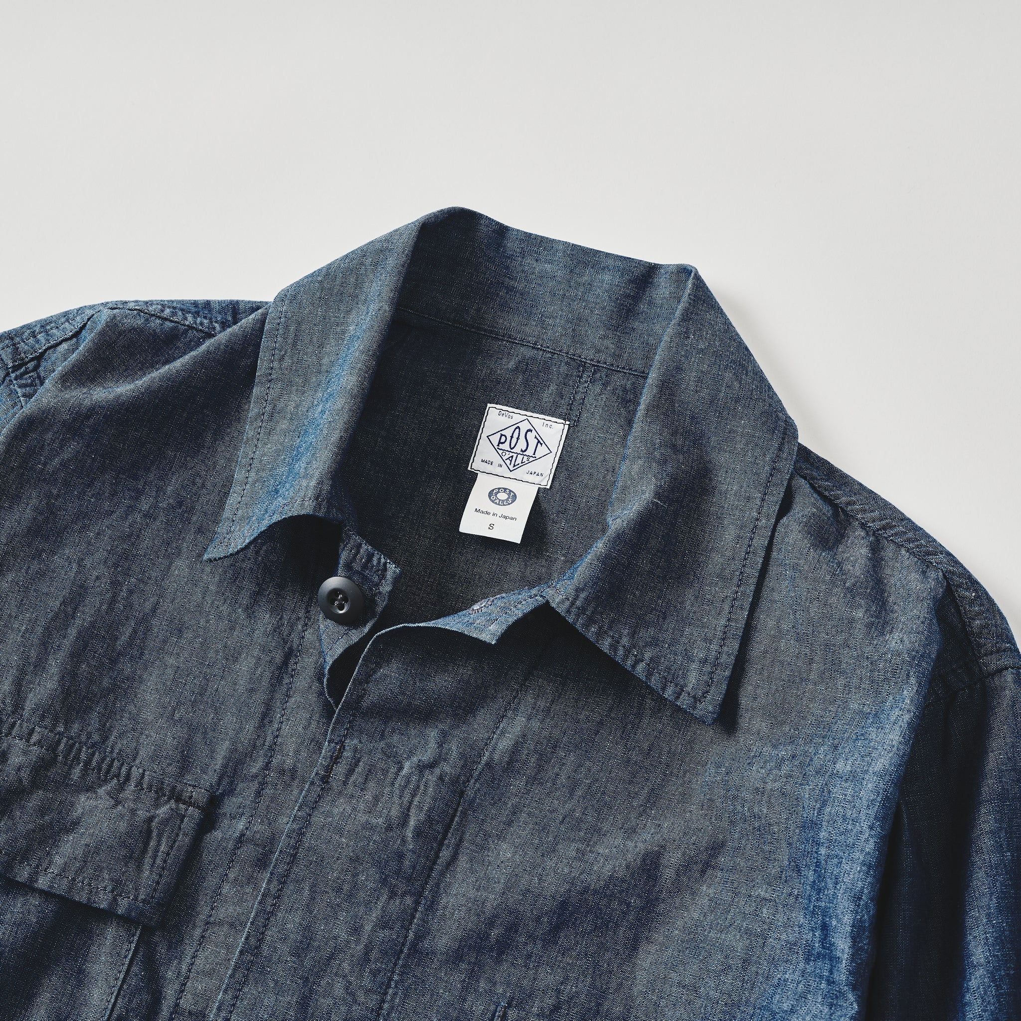#1123-VSC BDU-R : vintage sheeting chambray (Shop Special)