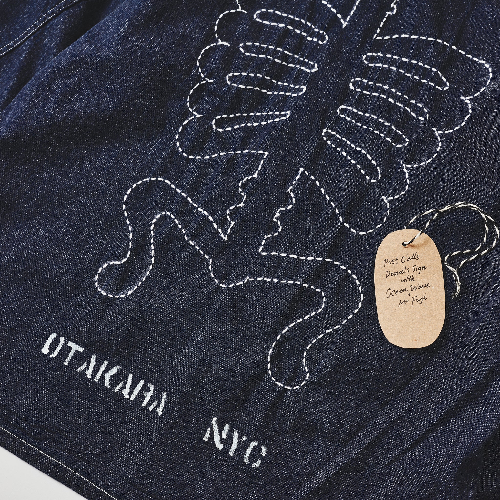 OTAKARA NYC X Post O’Alls #11 : Vanson's Bone with Post O'Alls Japanese Letters