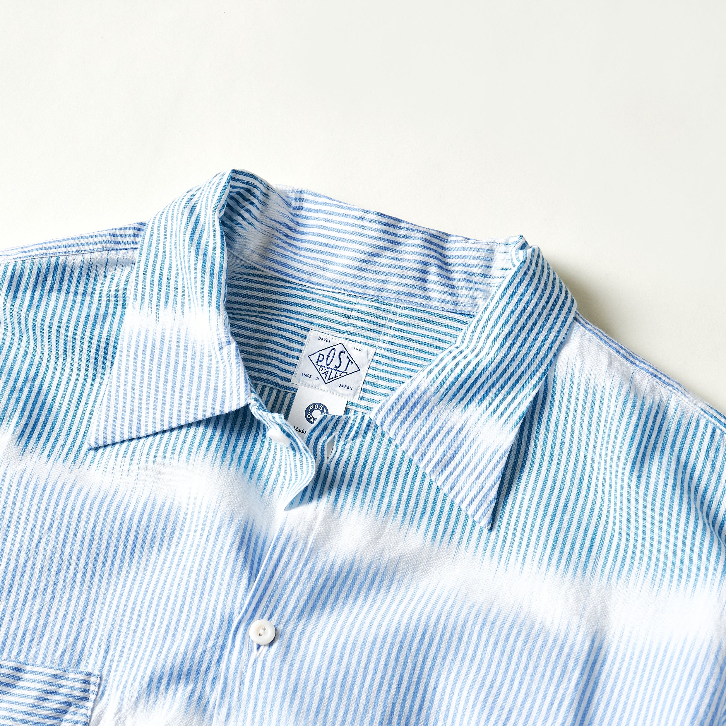 #3211-ISB NEUTRA 3 : ikat stripe blue (Shop Special)
