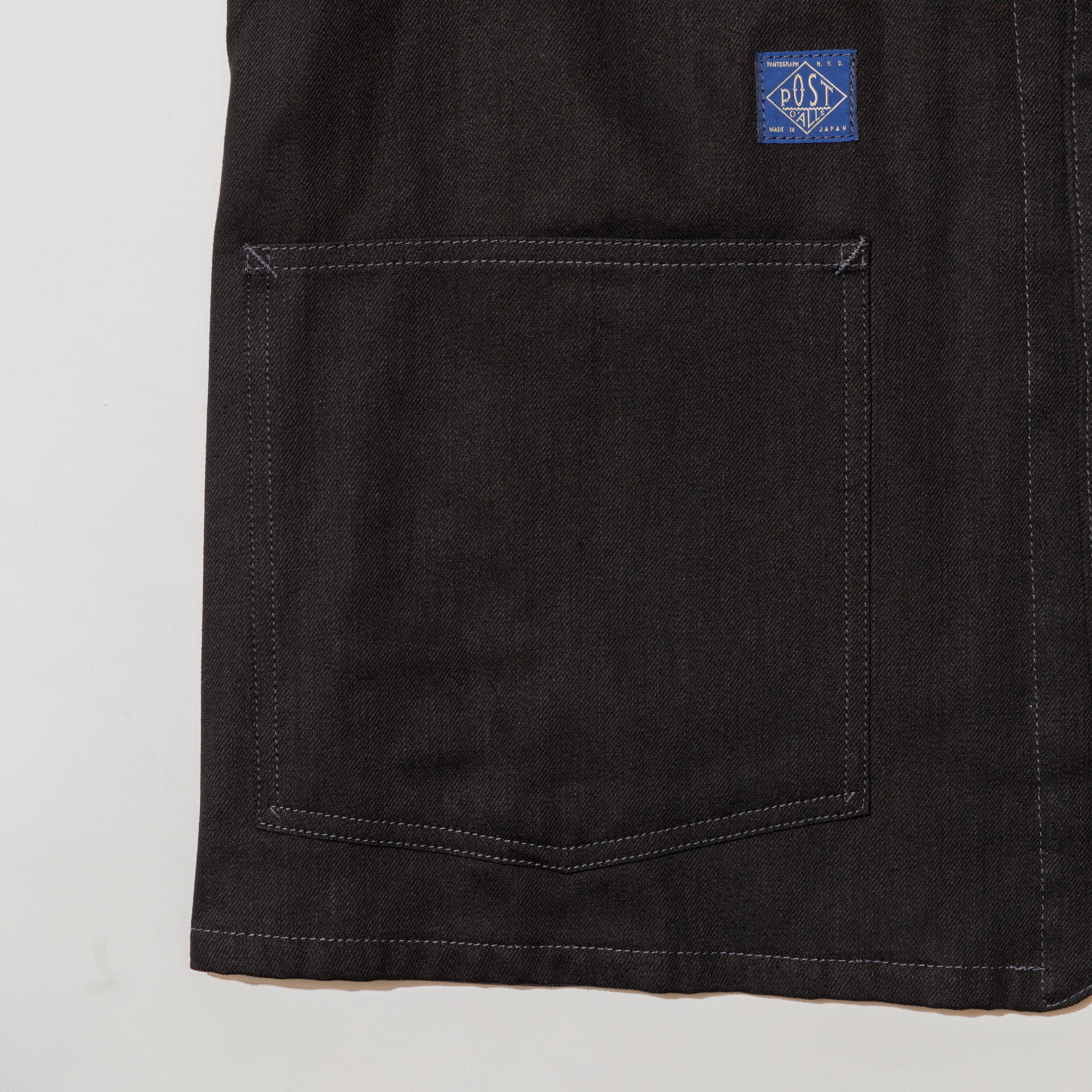 #2126RL lined POST 41-R CT2 : cotton twill with lining black