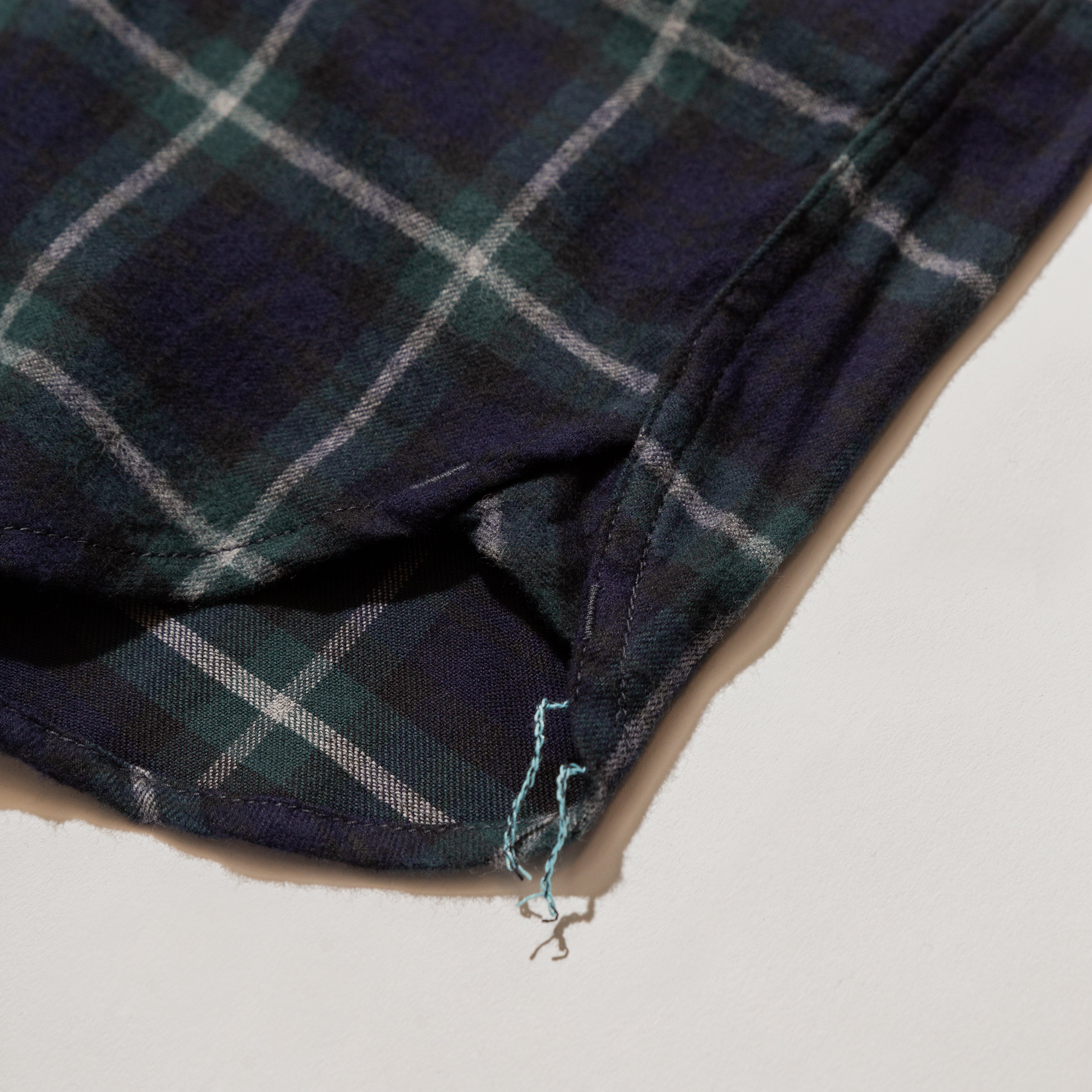 #3202 The POST 5 PF3 : plaid flannel blackwatch