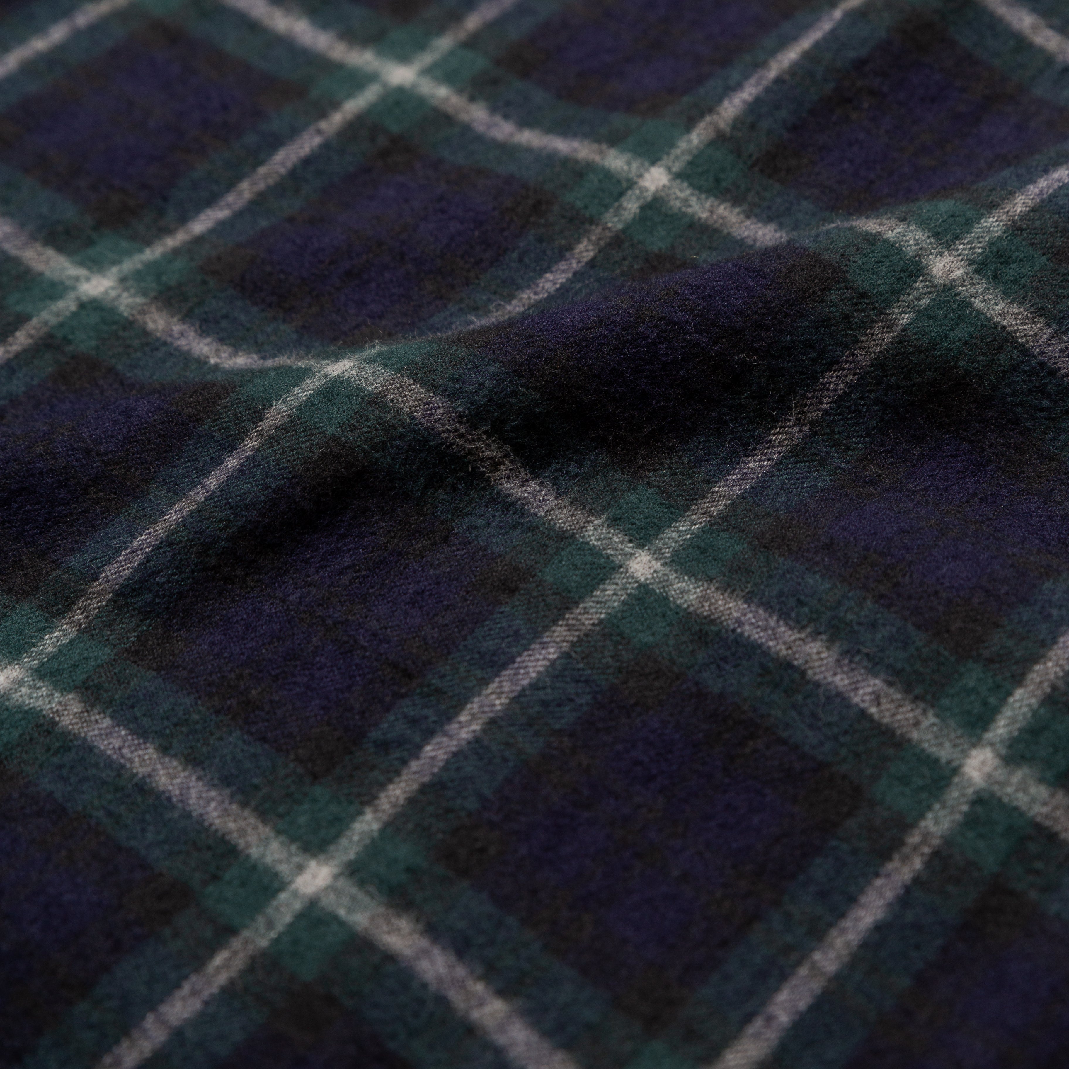 #3202 The POST 5 PF3 : plaid flannel blackwatch
