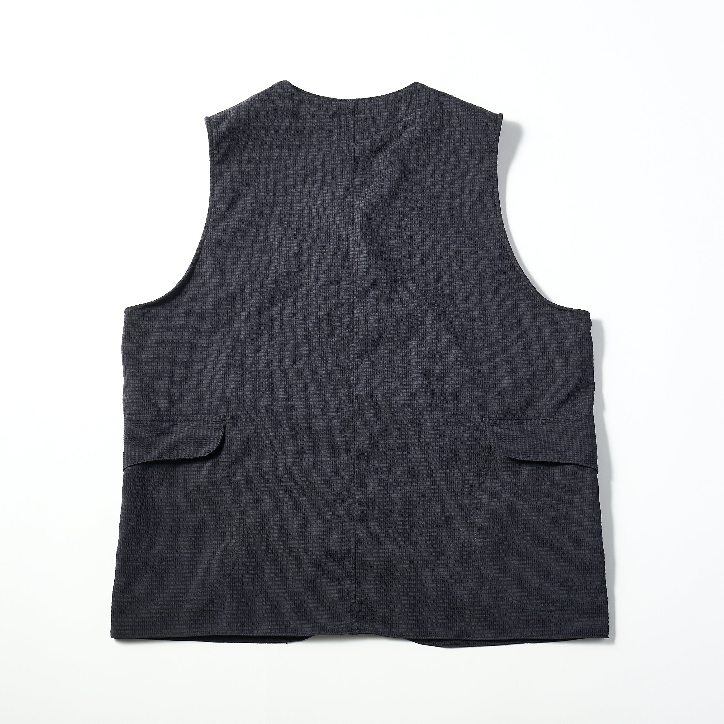 #1512 Royal Traveler PS2 : poly mesh seersucker navy