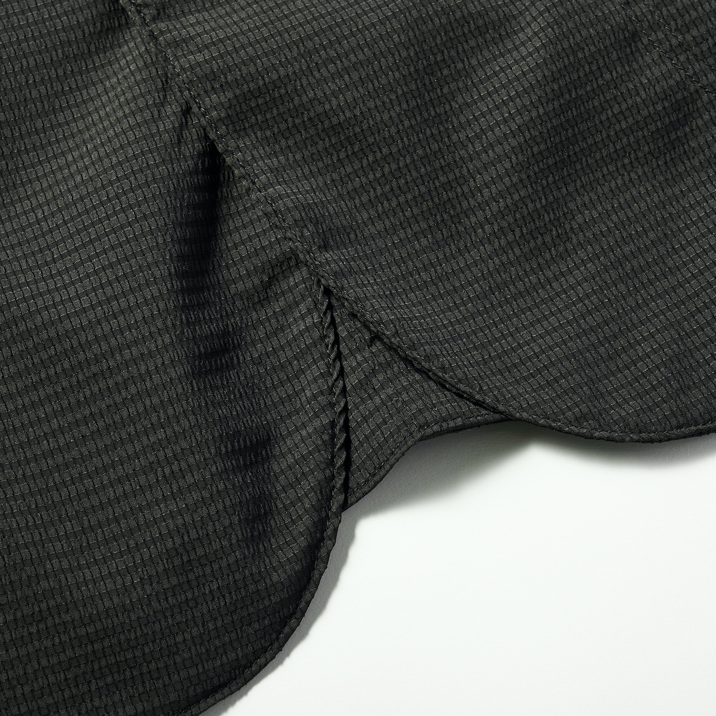 #1512 Royal Traveler PS1 : poly mesh seersucker charcoal