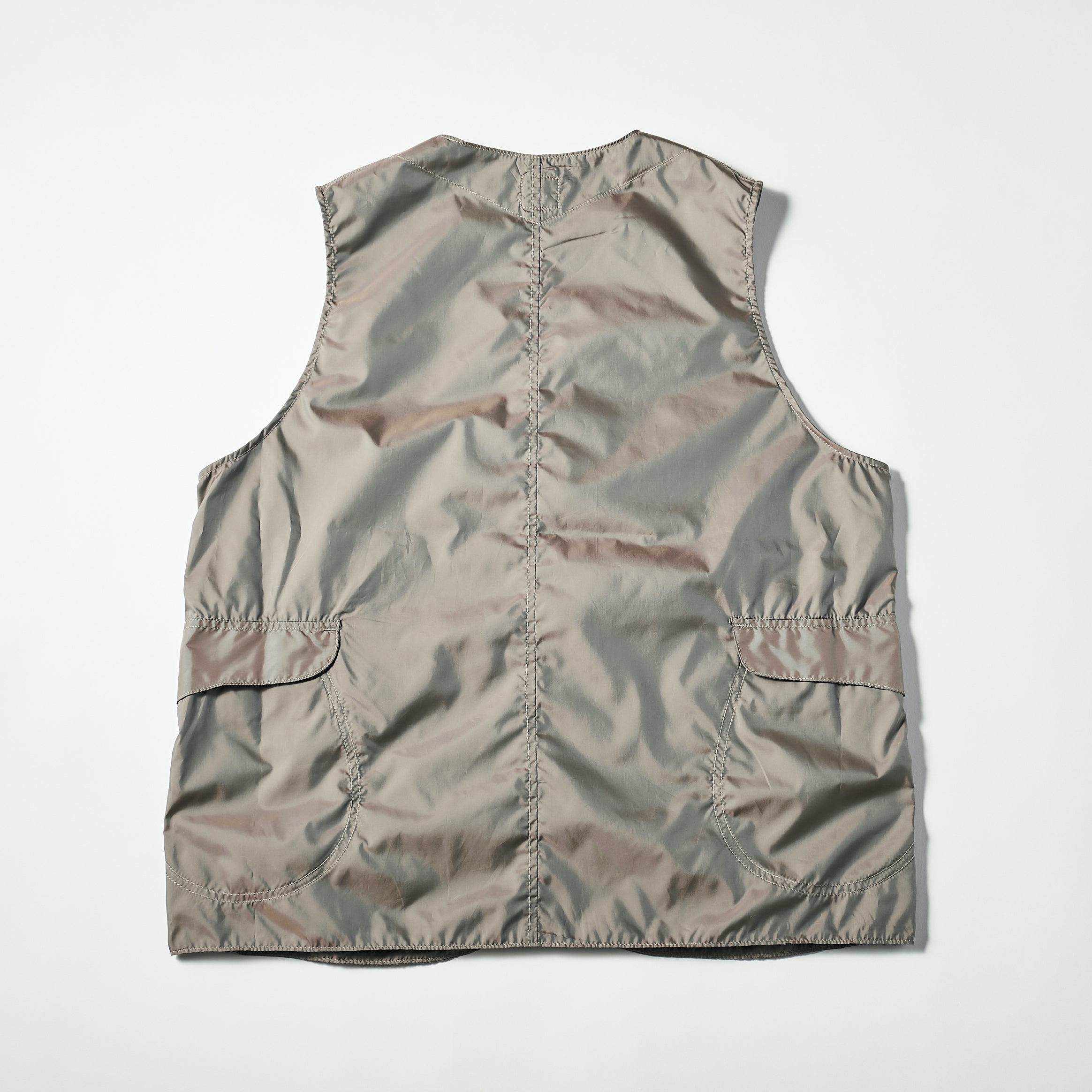 #1512 Royal Traveler PT3 : Poly Taffeta khaki iridescent