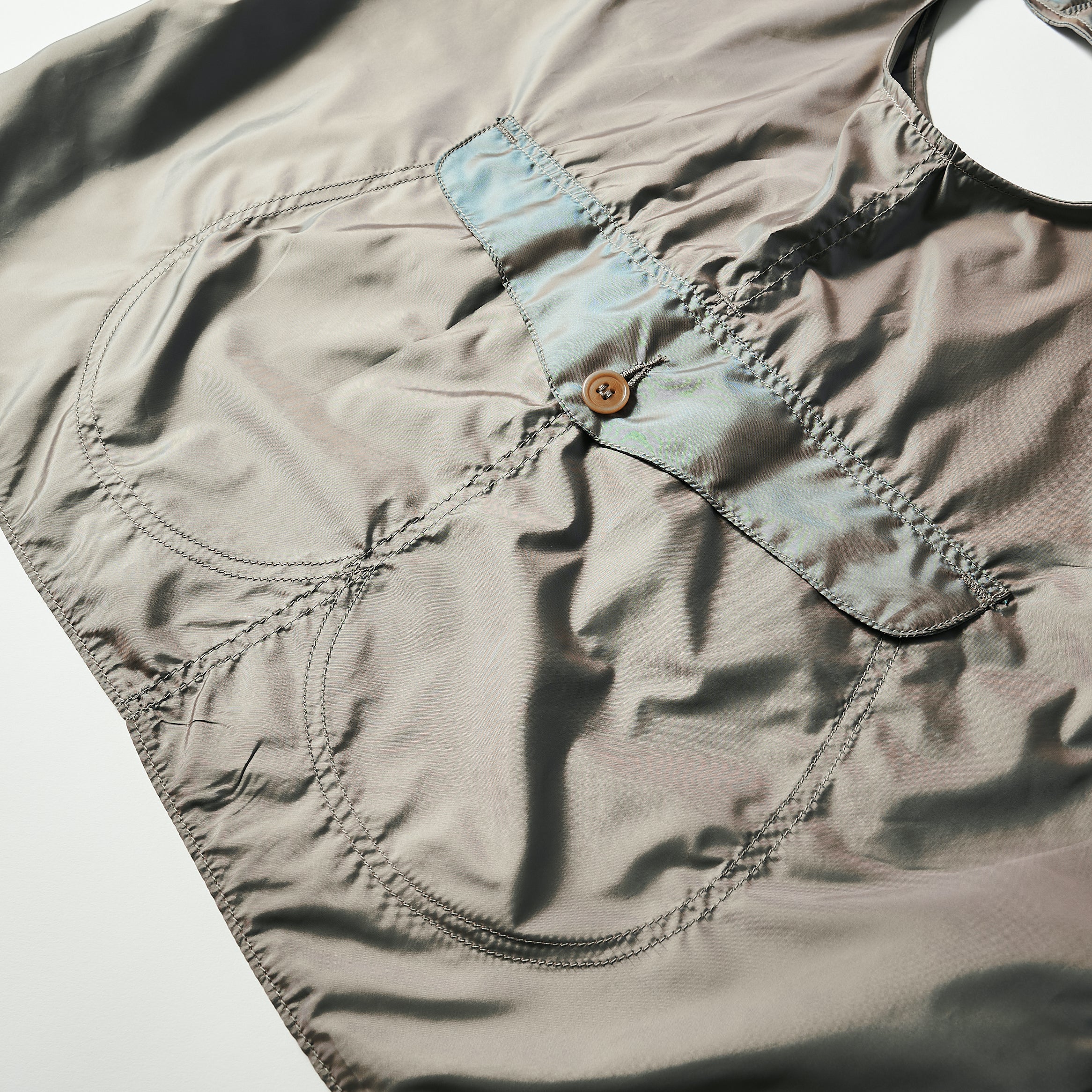 #1512 Royal Traveler PT3 : Poly Taffeta khaki iridescent