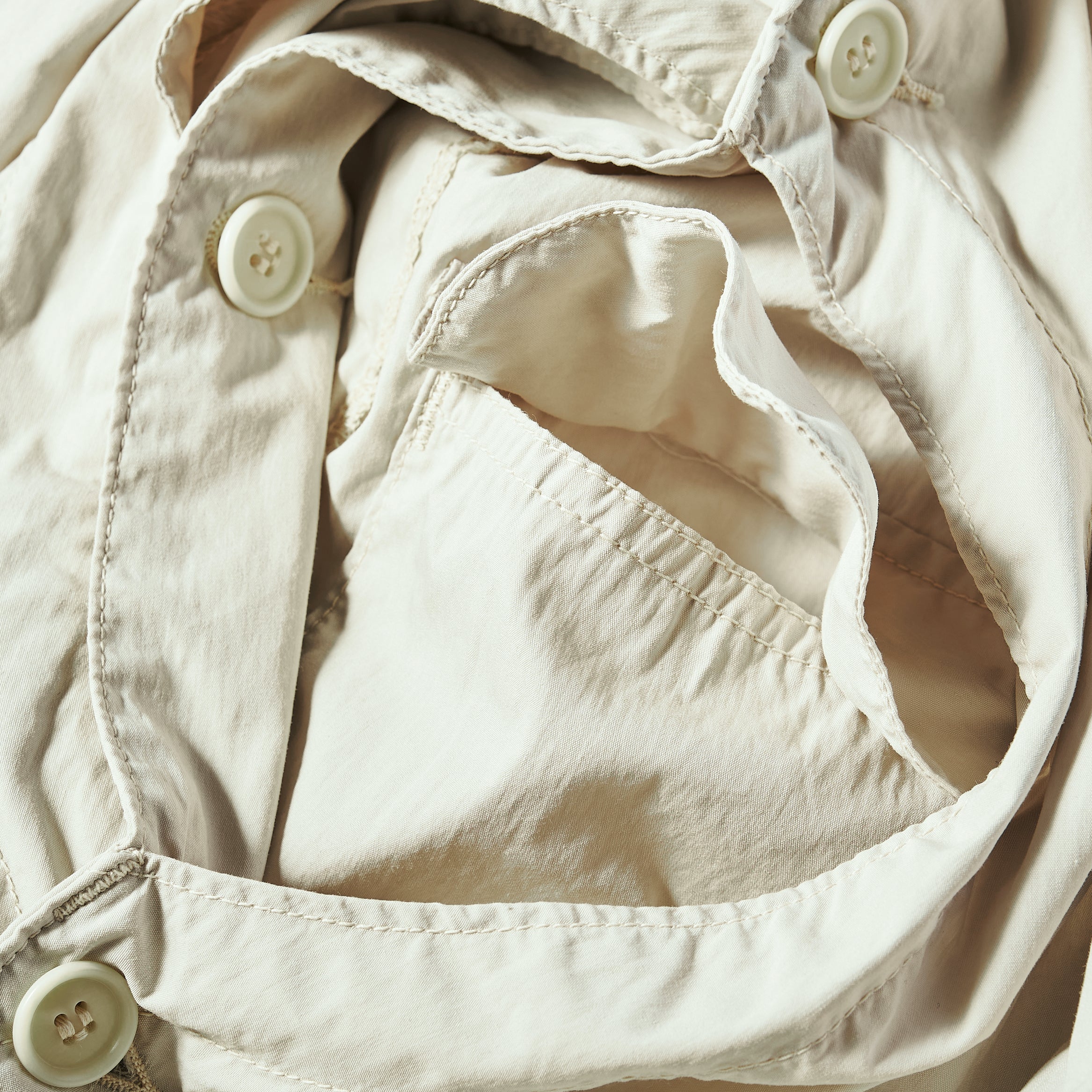 #1512-CN1 Royal Traveler : cotton/nylon poplin stone