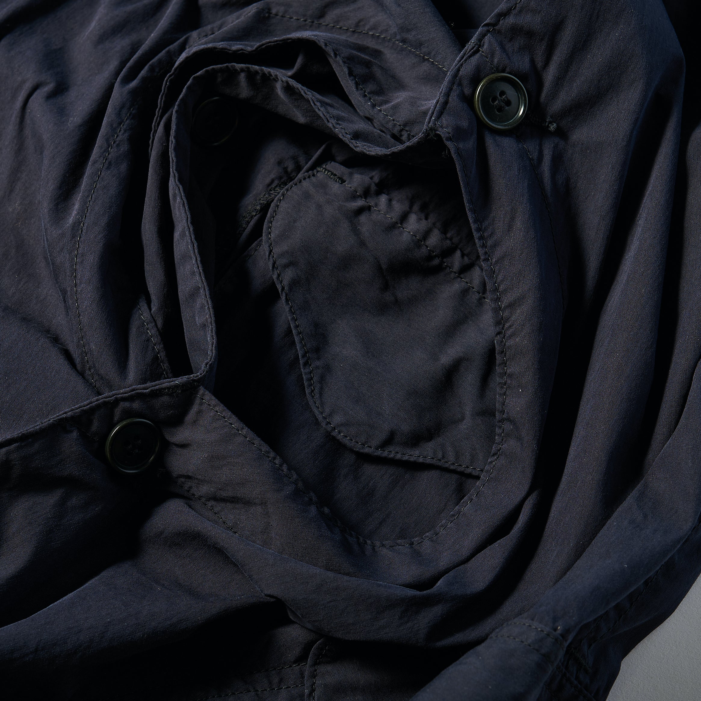 #1512 Royal Traveler CN3 : cotton/nylon poplin navy
