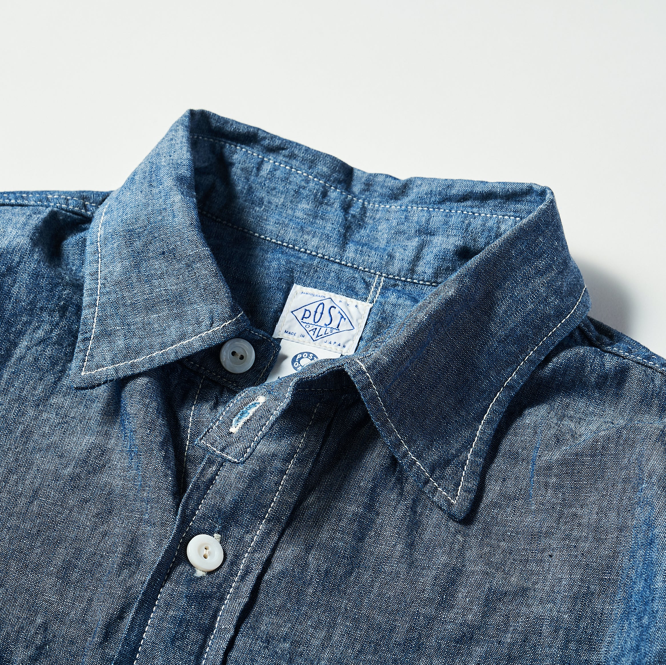 #1256 Cruzer Shirt 2 IC : chambray indigo