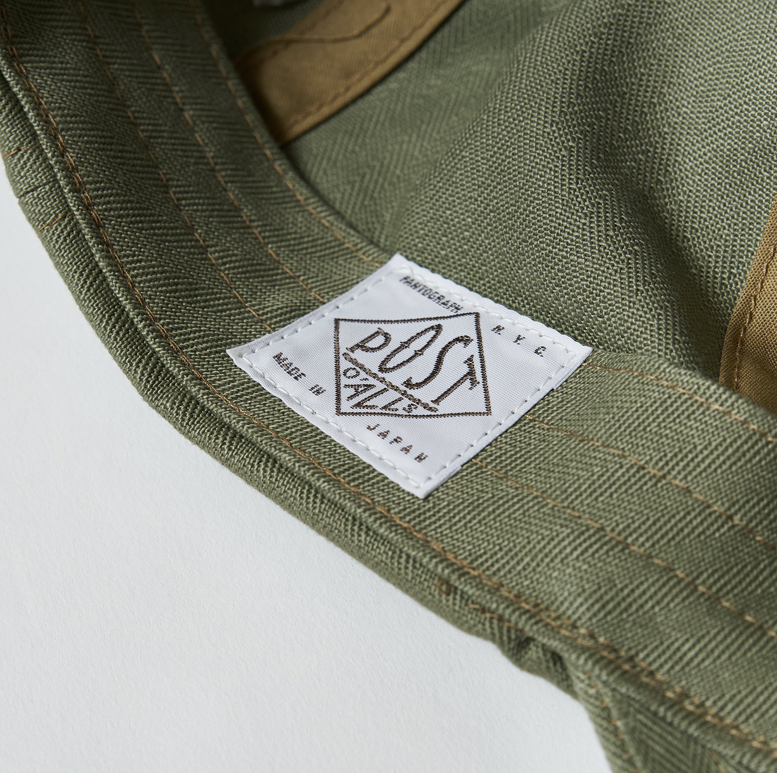 #3903 POST Ball Cap HBTS : cotton HBT sage green