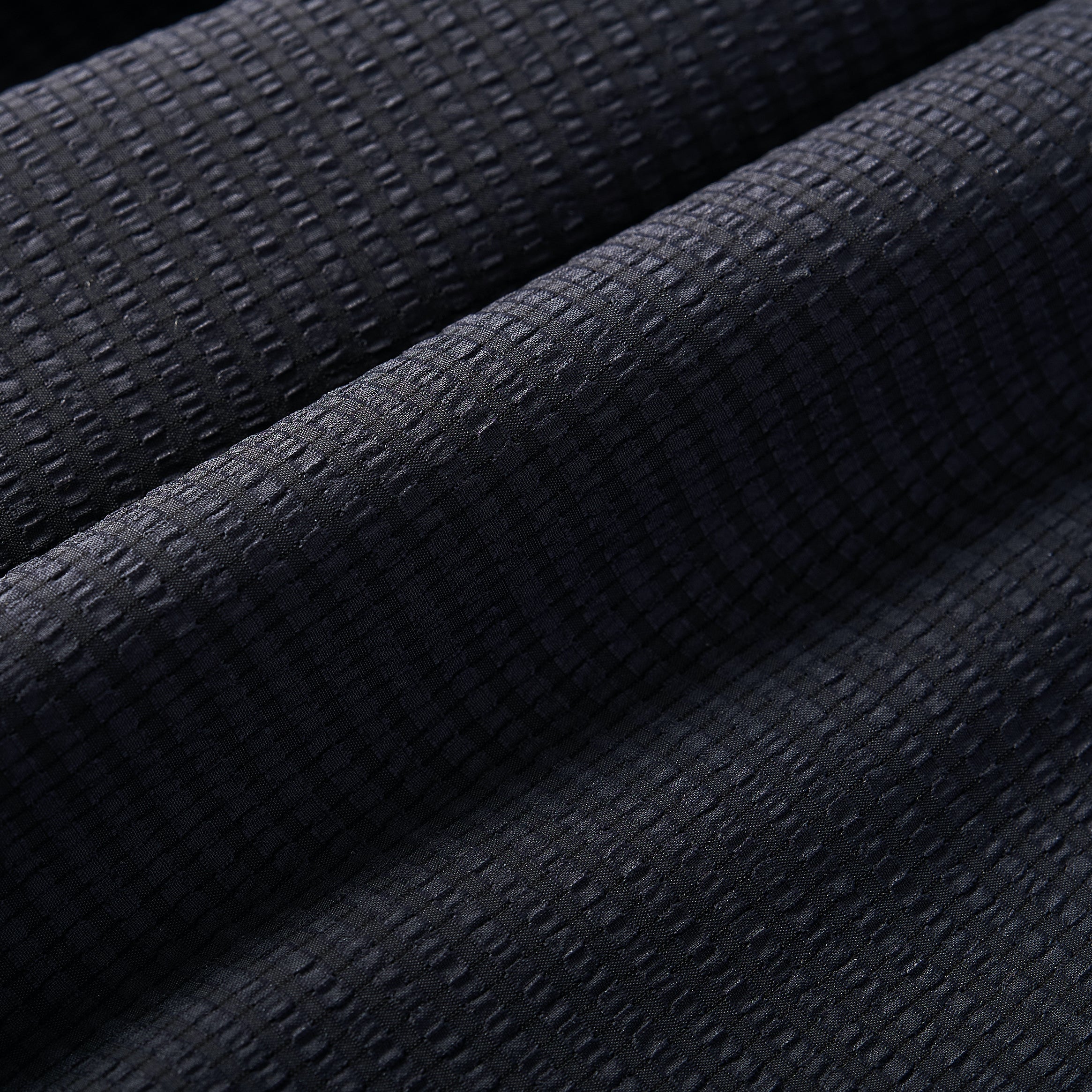 #2219S C-POST DV2 S/S PS2 : poly mesh seersucker navy