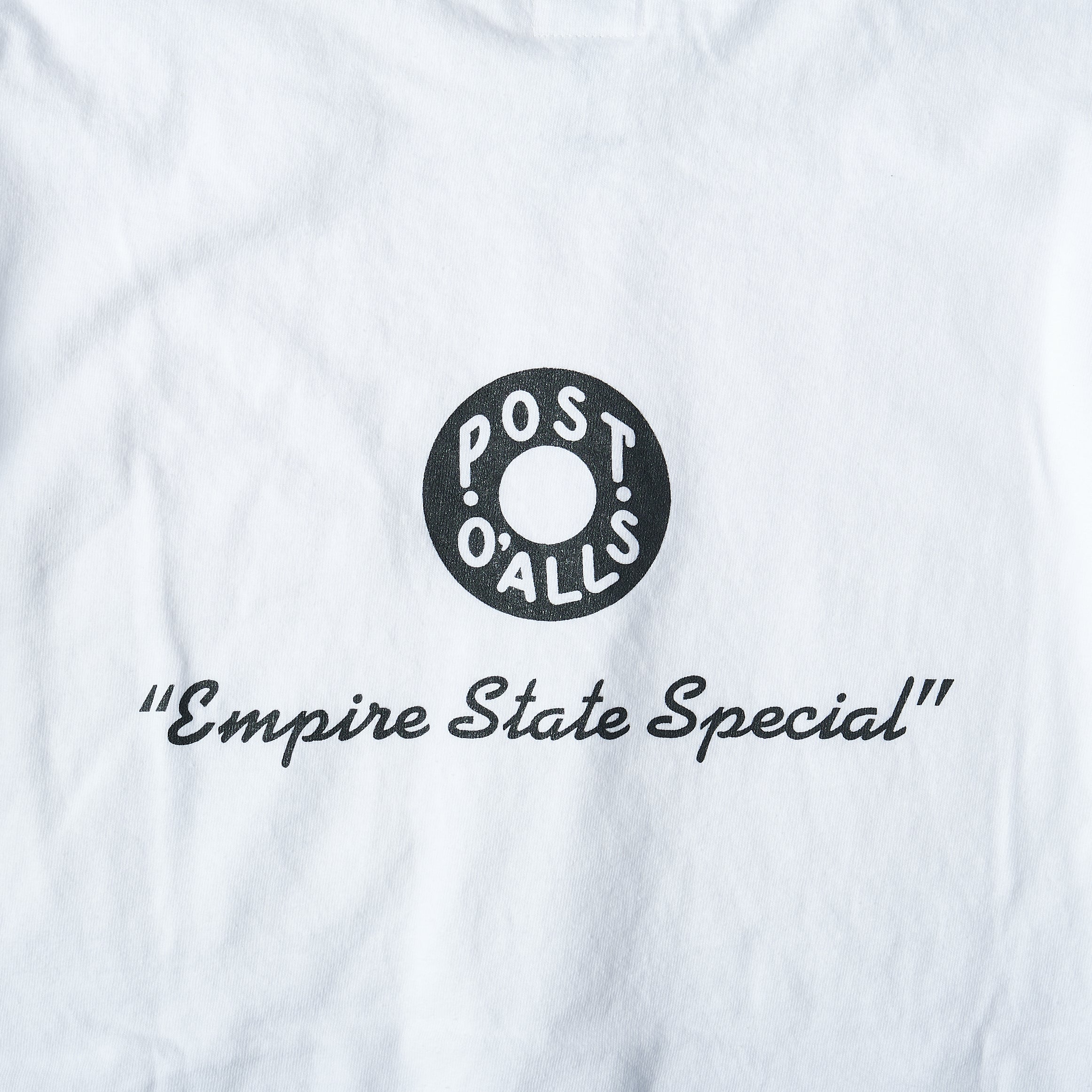 #3005 ESS pocket Tee B1 : pigment dyed cotton jersey white x grey