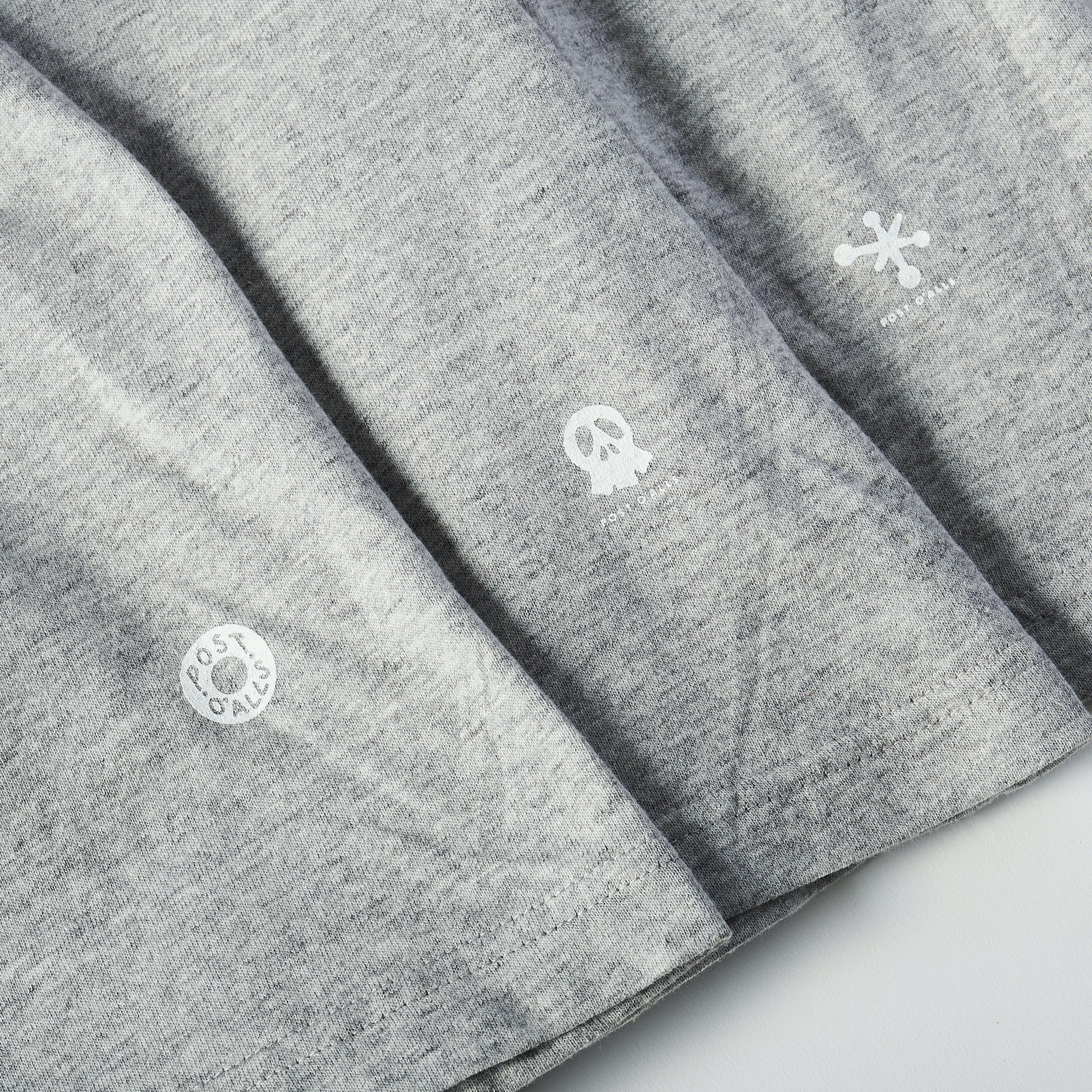 Crew neck 3pack tee Ver.2 (3PT2-GH) : gray heather (Shop Special)