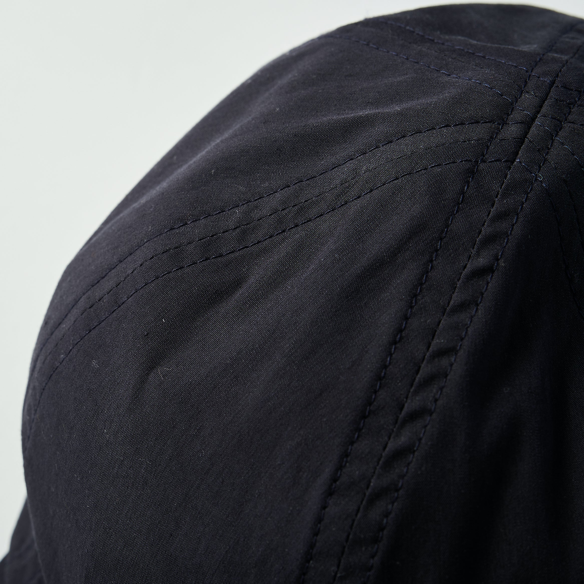 #3903 POST Ball Cap CN3 : cotton/nylon poplin navy