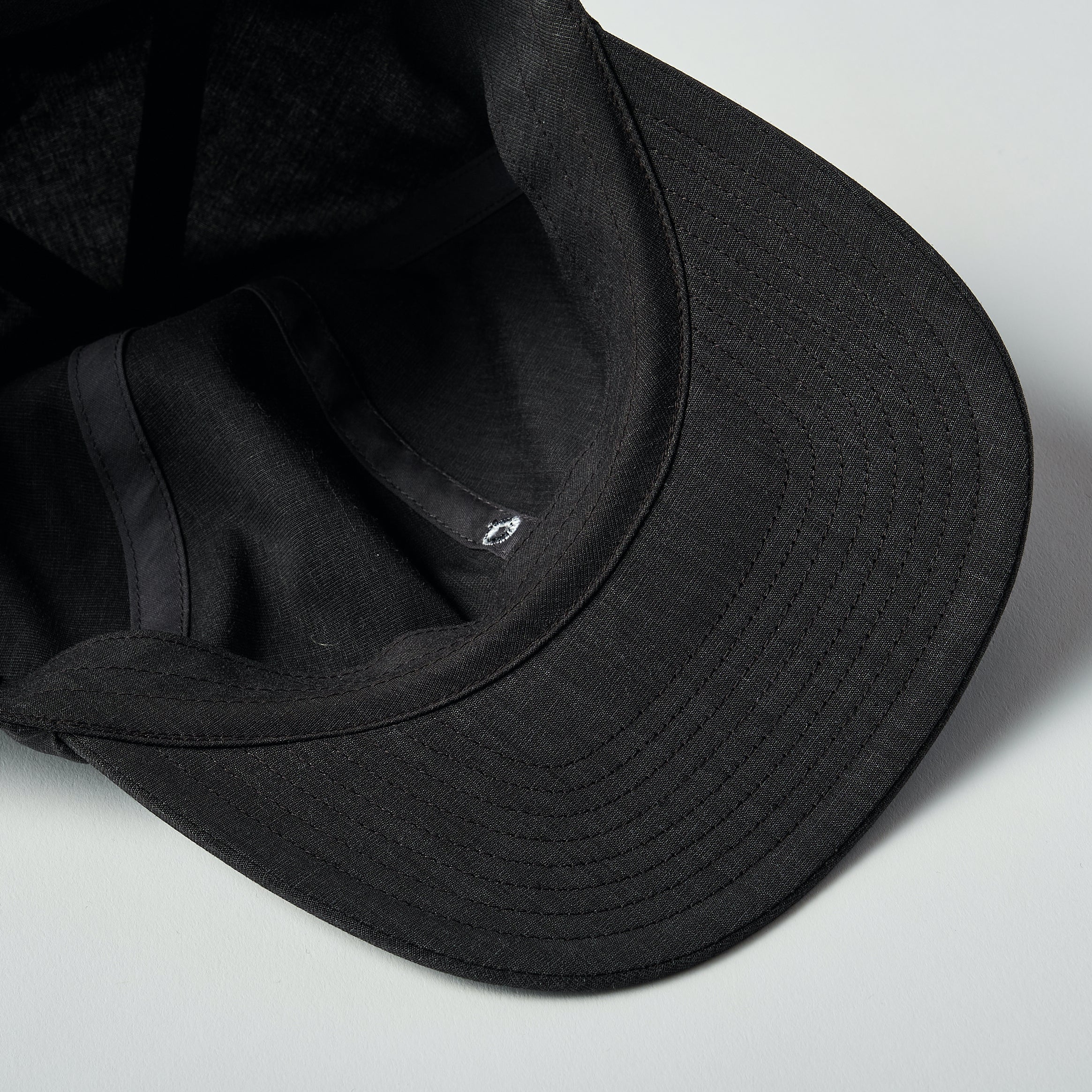 #3903 POST Ball Cap LP1 : linen/poly heather heather grey