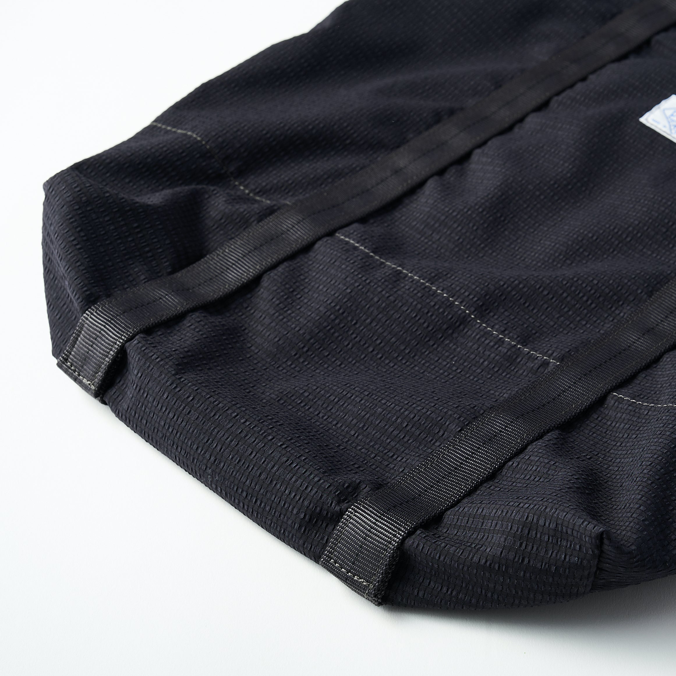 #3901 POS-TOTE PS2 : poly mesh seersucker navy