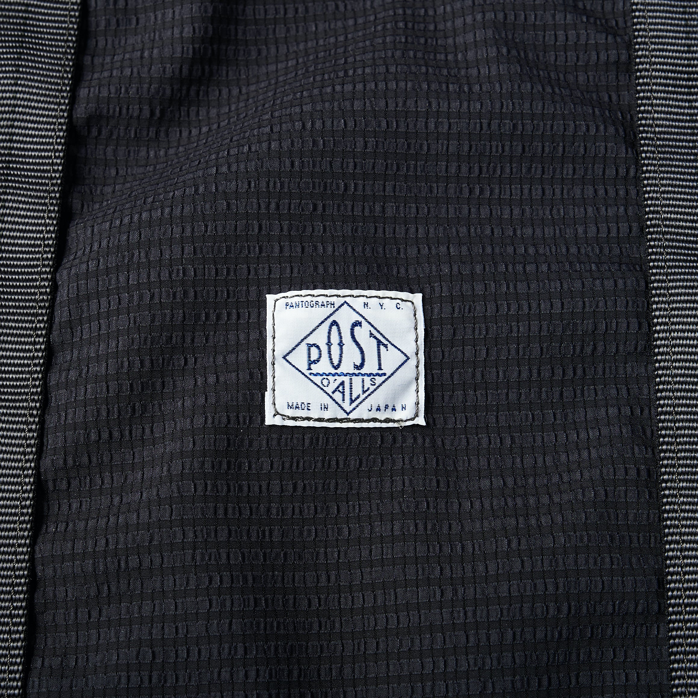#3901 POS-TOTE PS2 : poly mesh seersucker navy