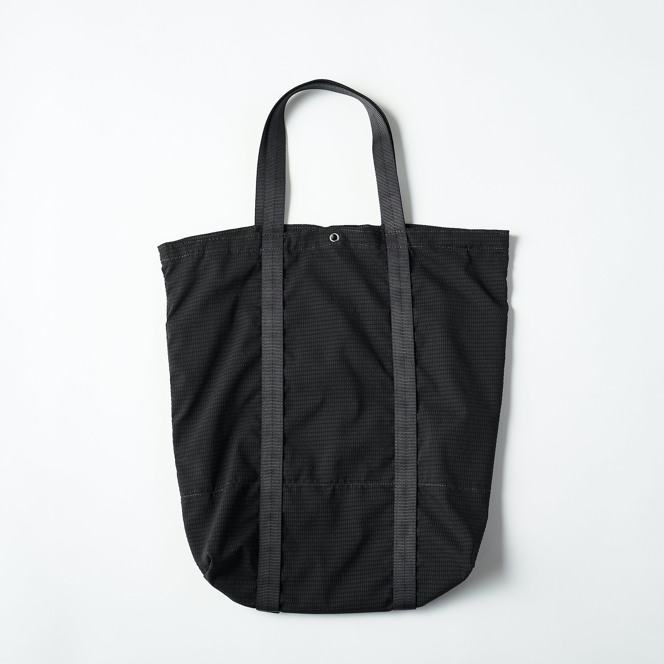 #3901 POS-TOTE PS1 : poly mesh seersucker charcoal