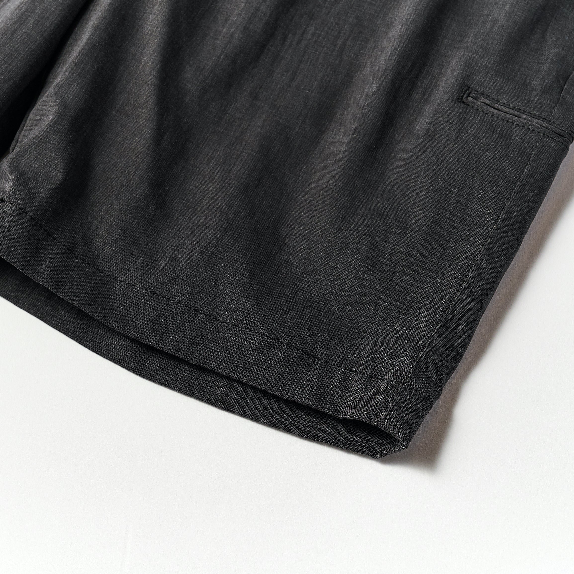 #2321S Citi - Cruz Shorts LP1 : linen/poly heather grey