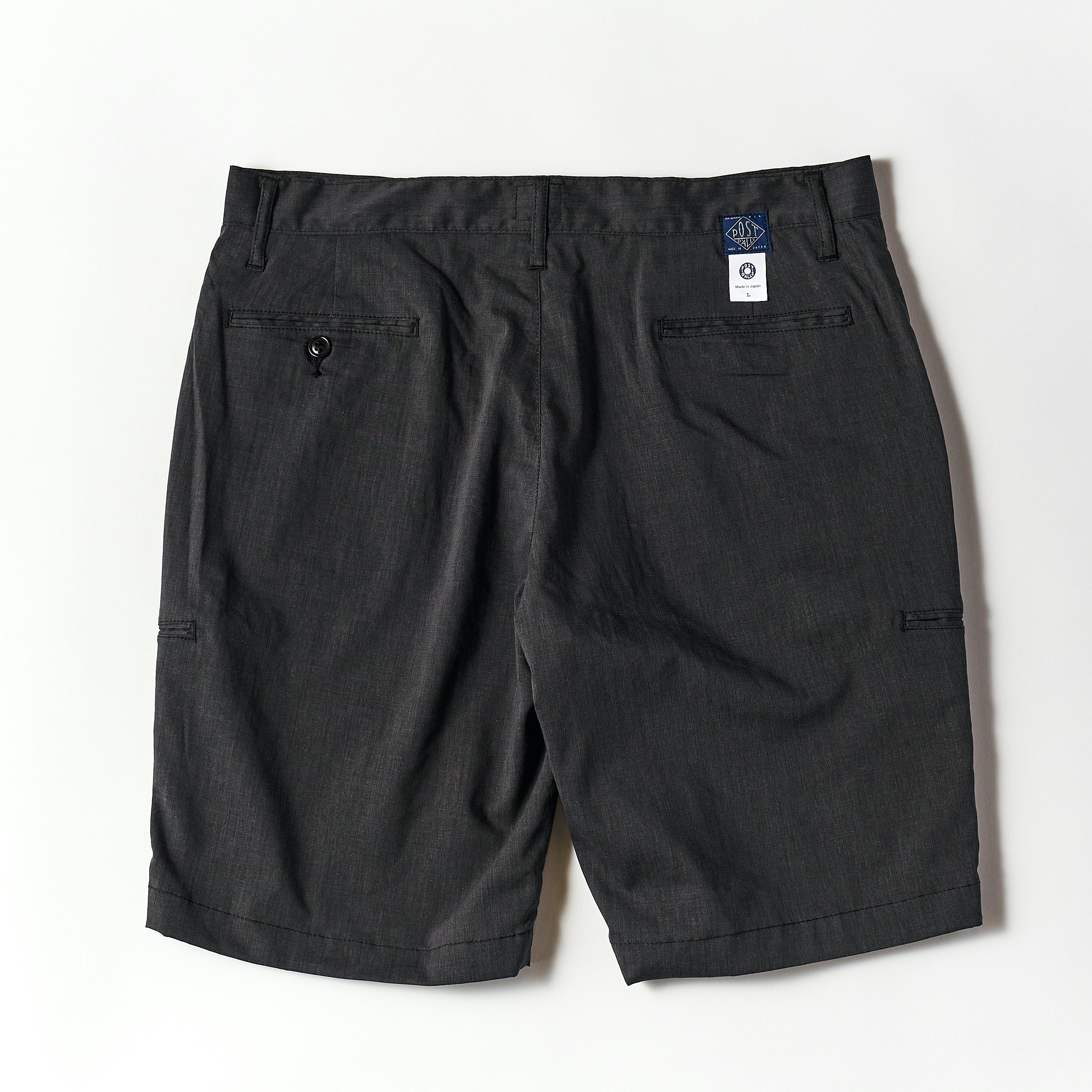 #2321S Citi - Cruz Shorts LP1 : linen/poly heather grey