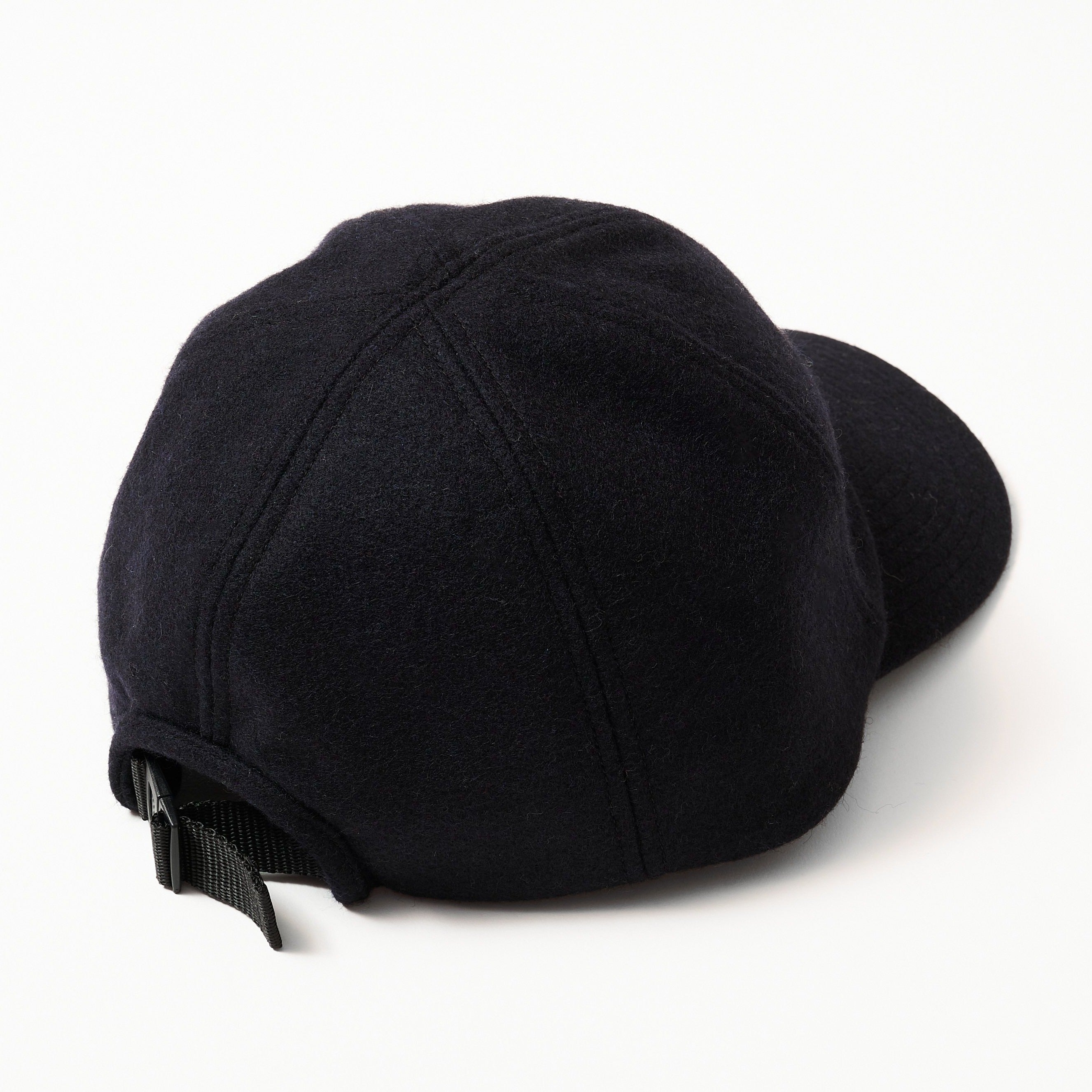 #3903 POST Ball Cap WM2 : wool melton navy