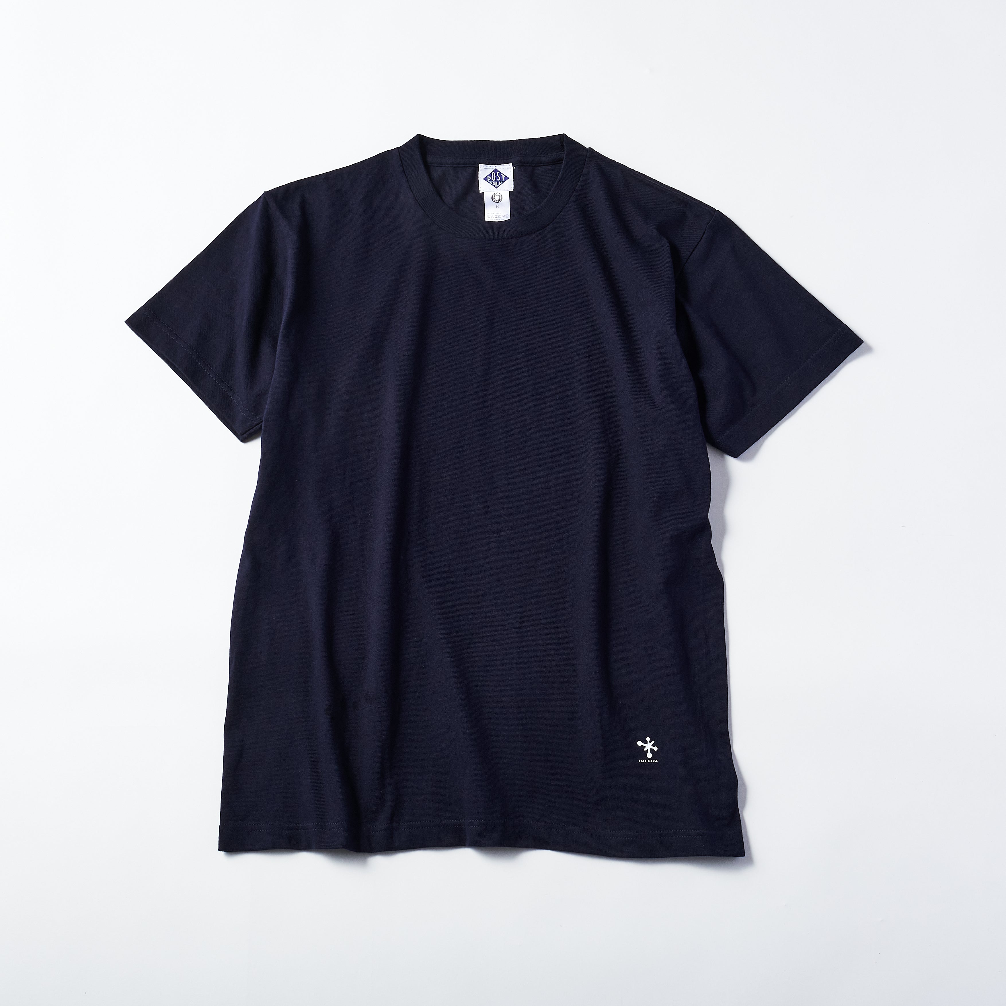 Crew neck 3pack tee Ver.2 (3PT2-NV) : navy (Shop Special)