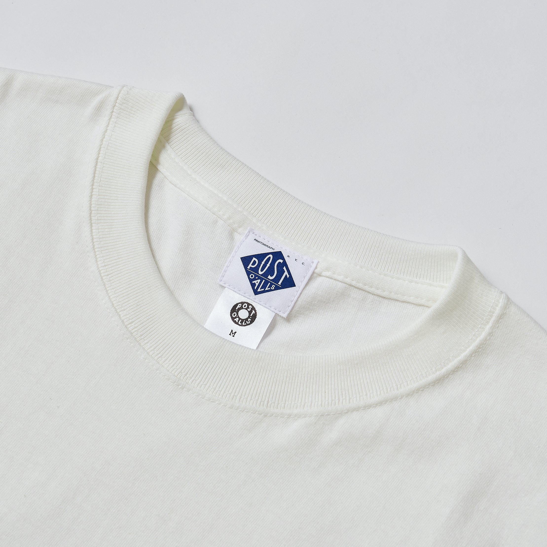 #3008 Shop Logo Tee : off white x white