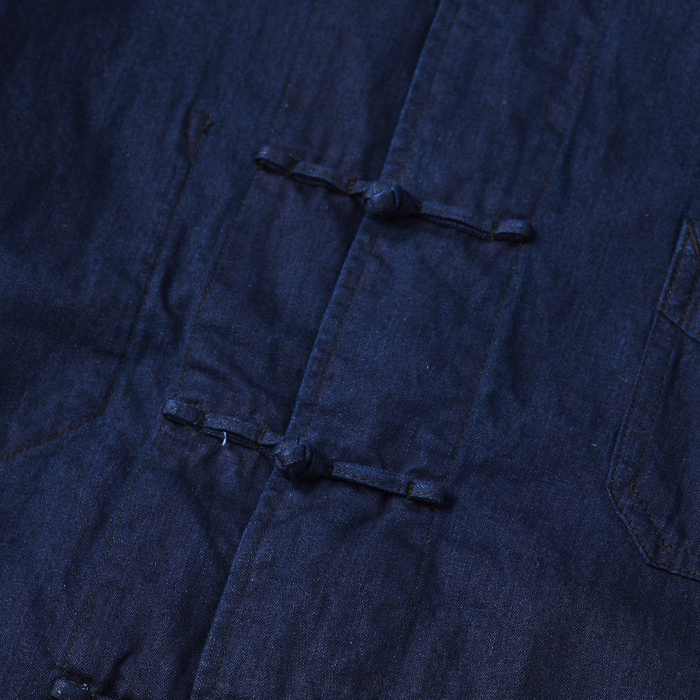 #3107-VT1 POST Chinois : vintage twill / indigo