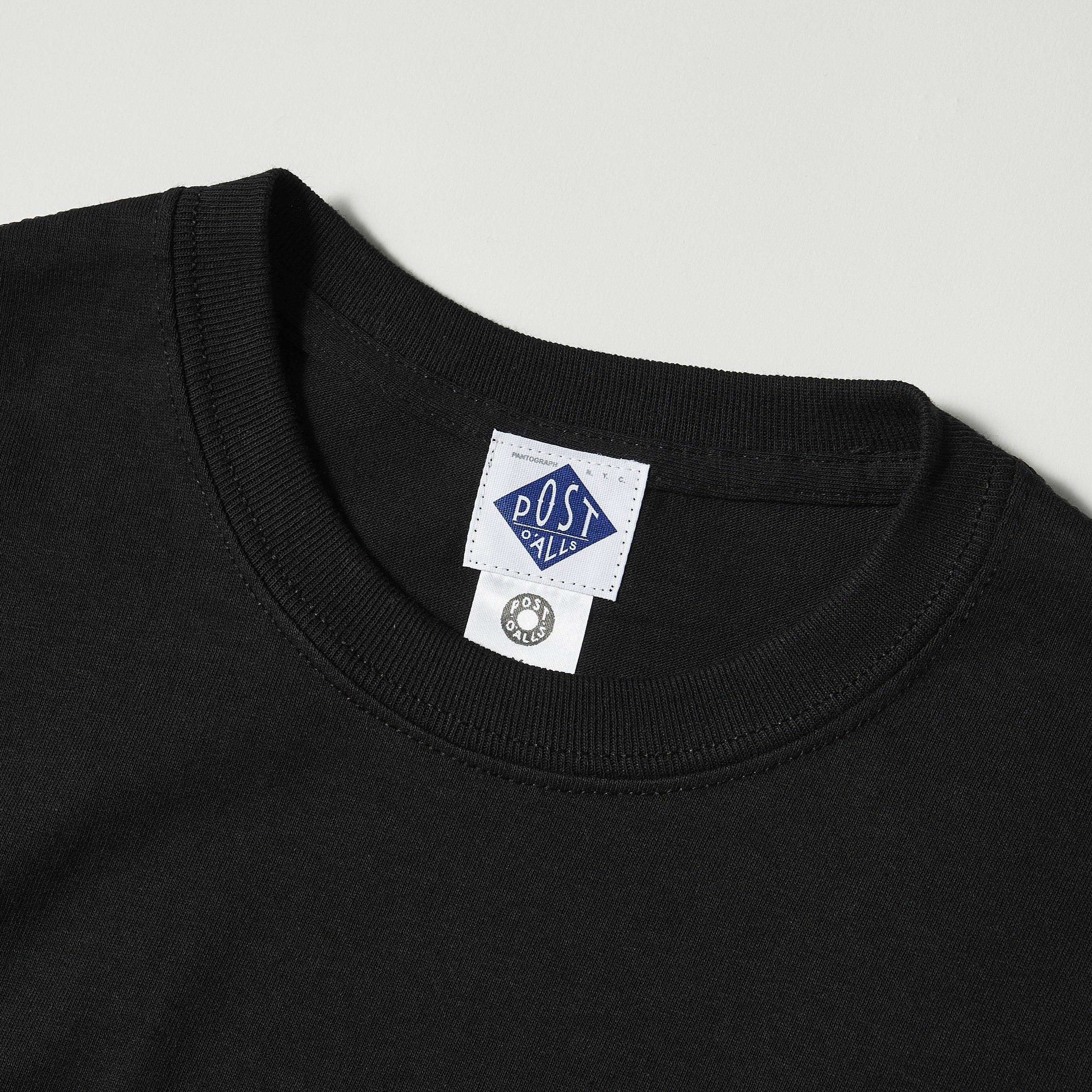 #3006 Square Donut Pocket Tee : black x white