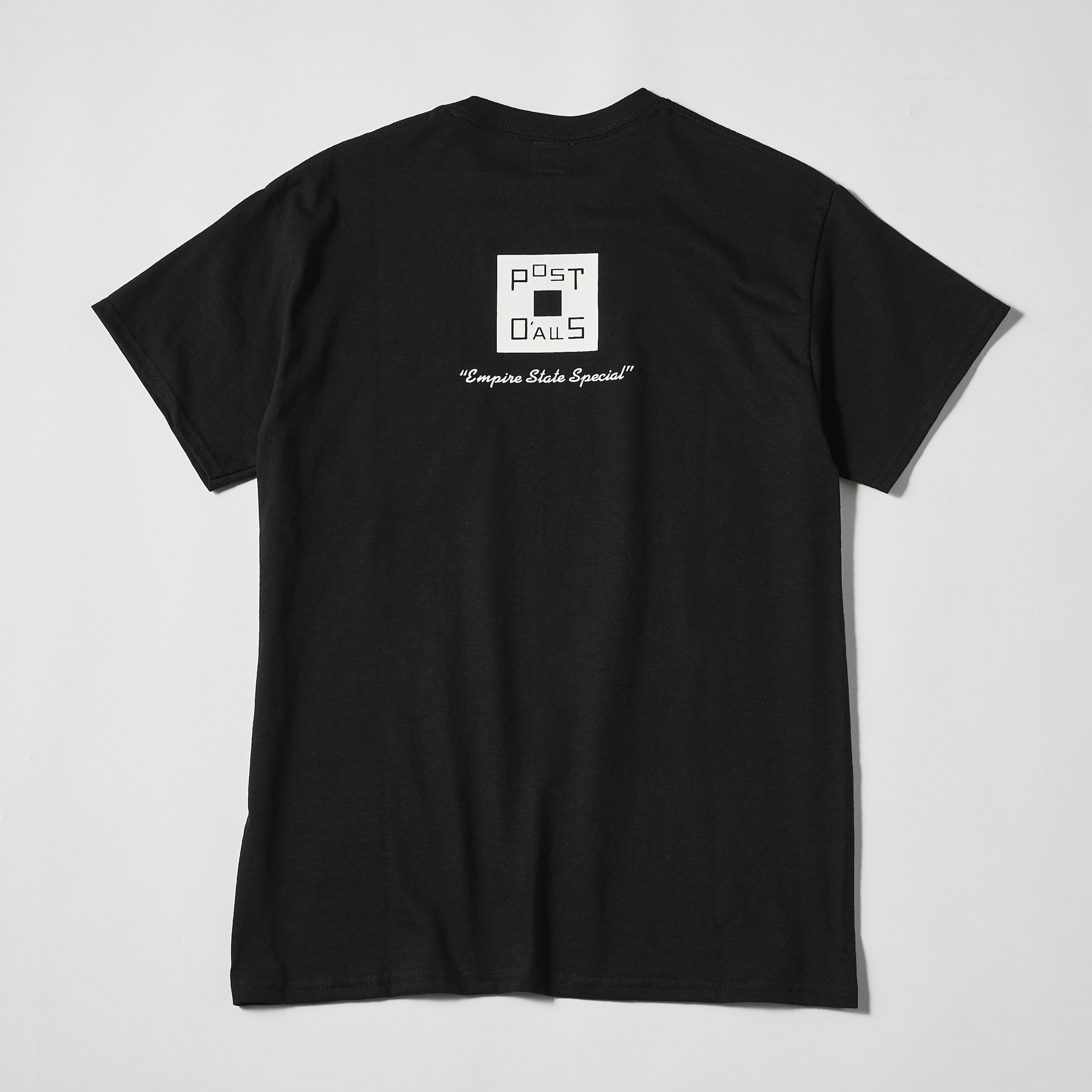 #3006 Square Donut Pocket Tee : black x white