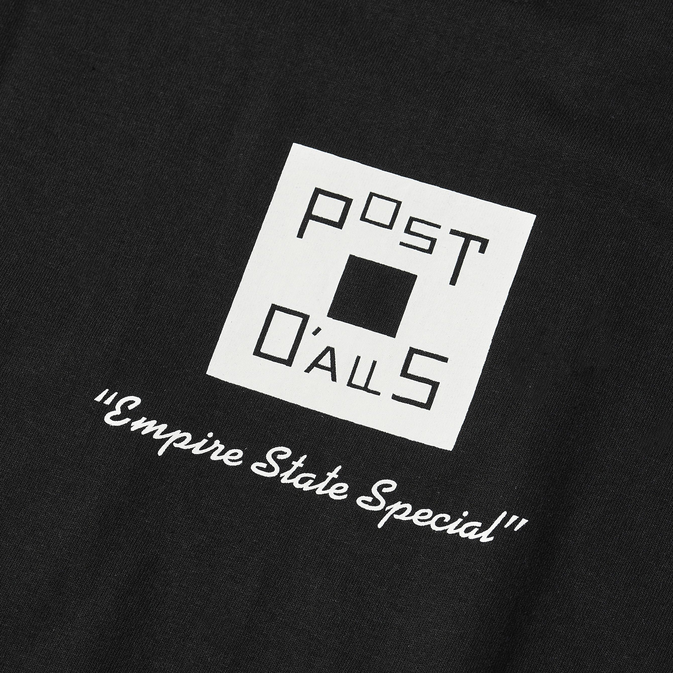 #3006 Square Donut Pocket Tee : black x white