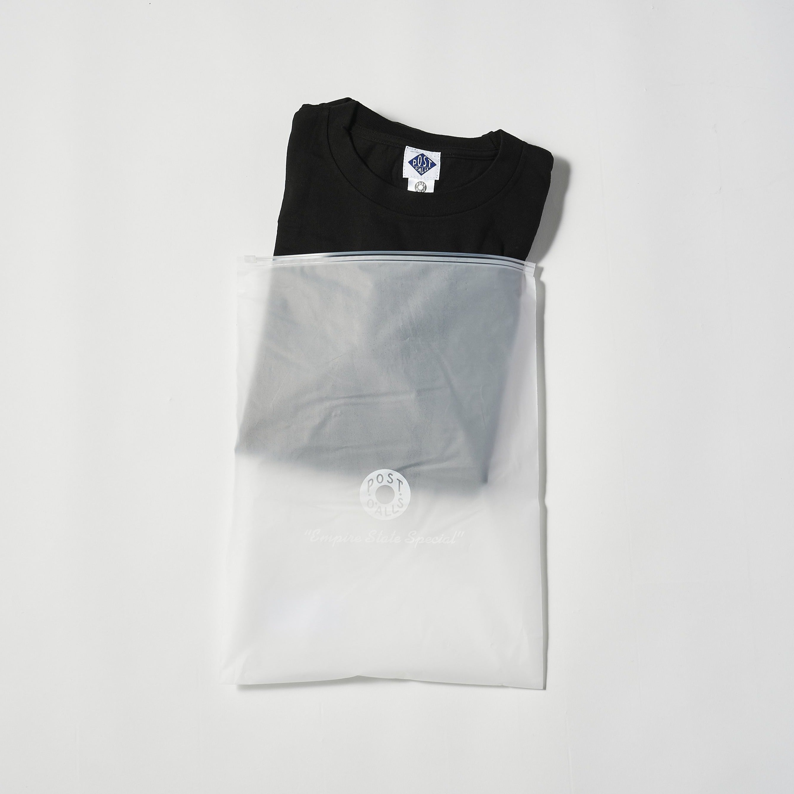 Crew neck 3pack tee Ver.2 (3PT2-BK) : black (Shop Special)