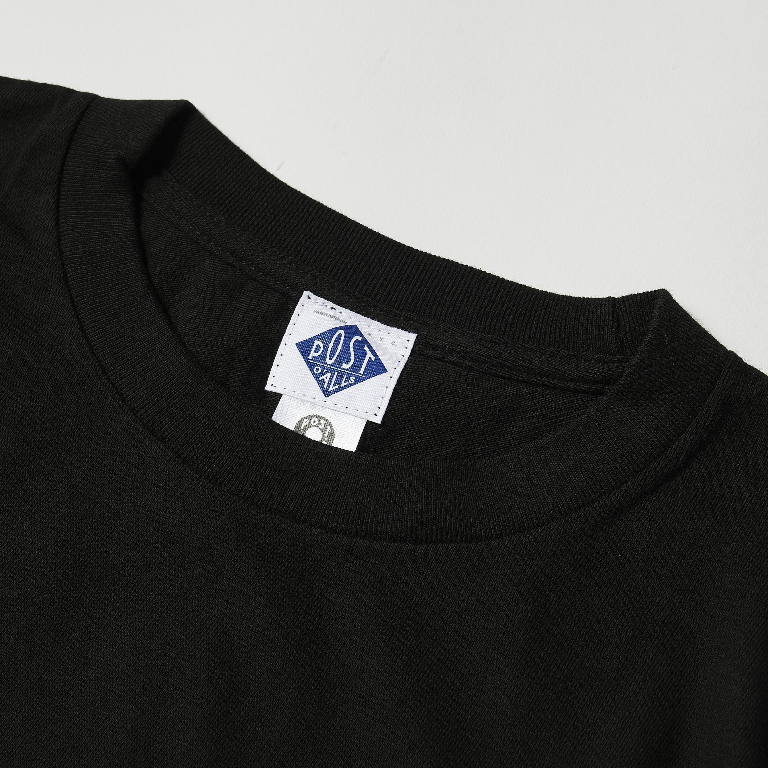 Crew neck 3pack tee Ver.2 (3PT2-BK) : black (Shop Special)