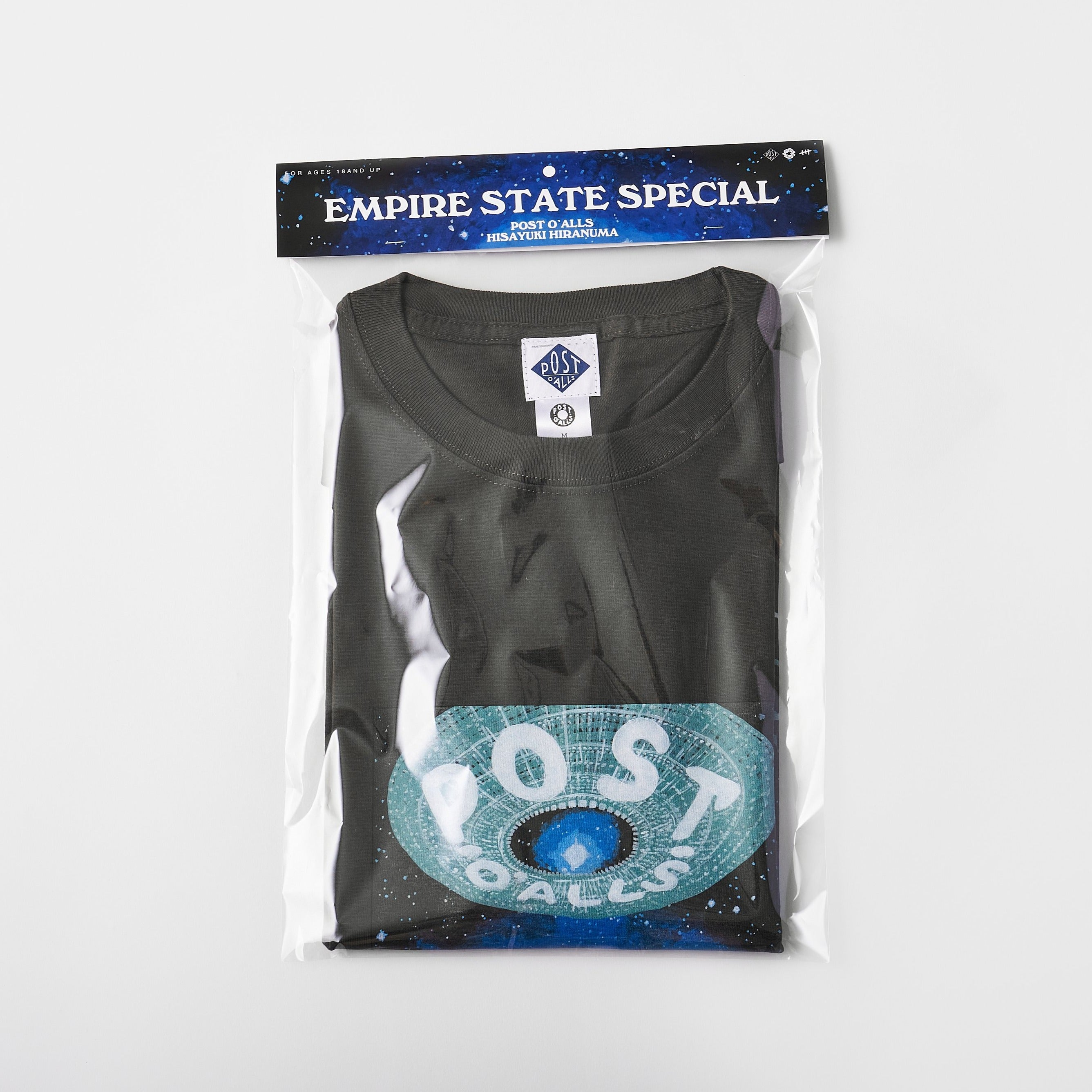POST UFO Tee : Charcoal