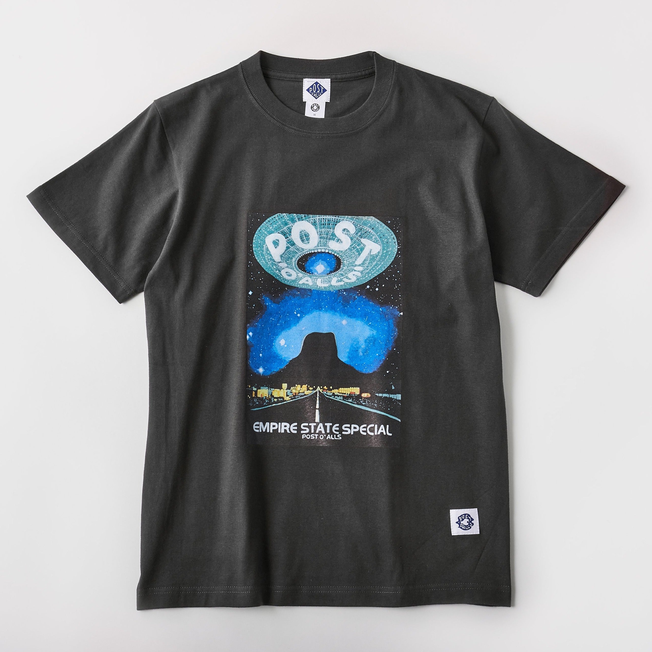 POST UFO Tee : Charcoal