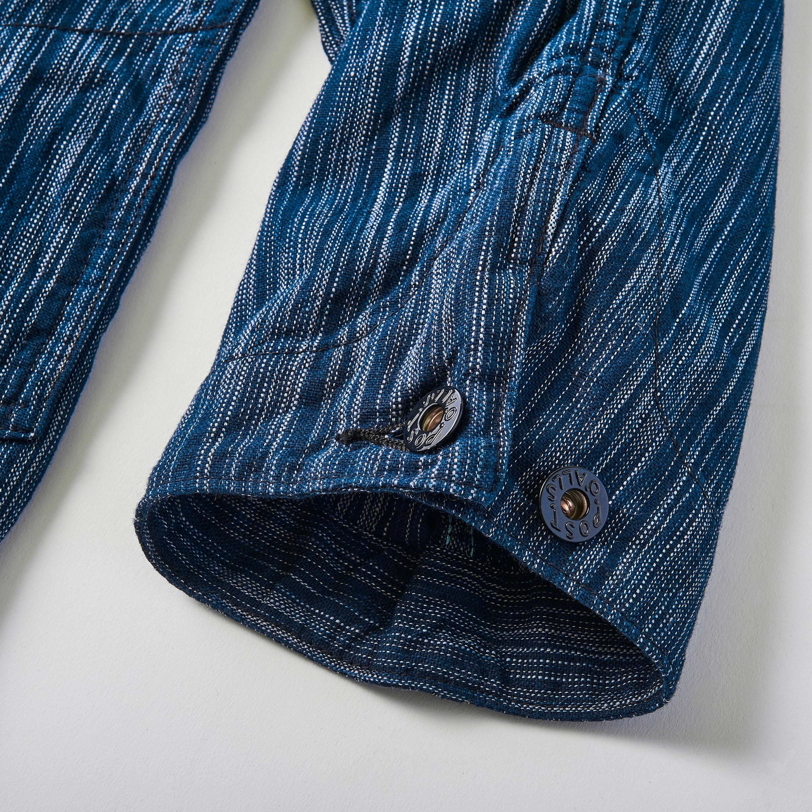 #1111 DeLuxe Railroader IKT : ikat indigo