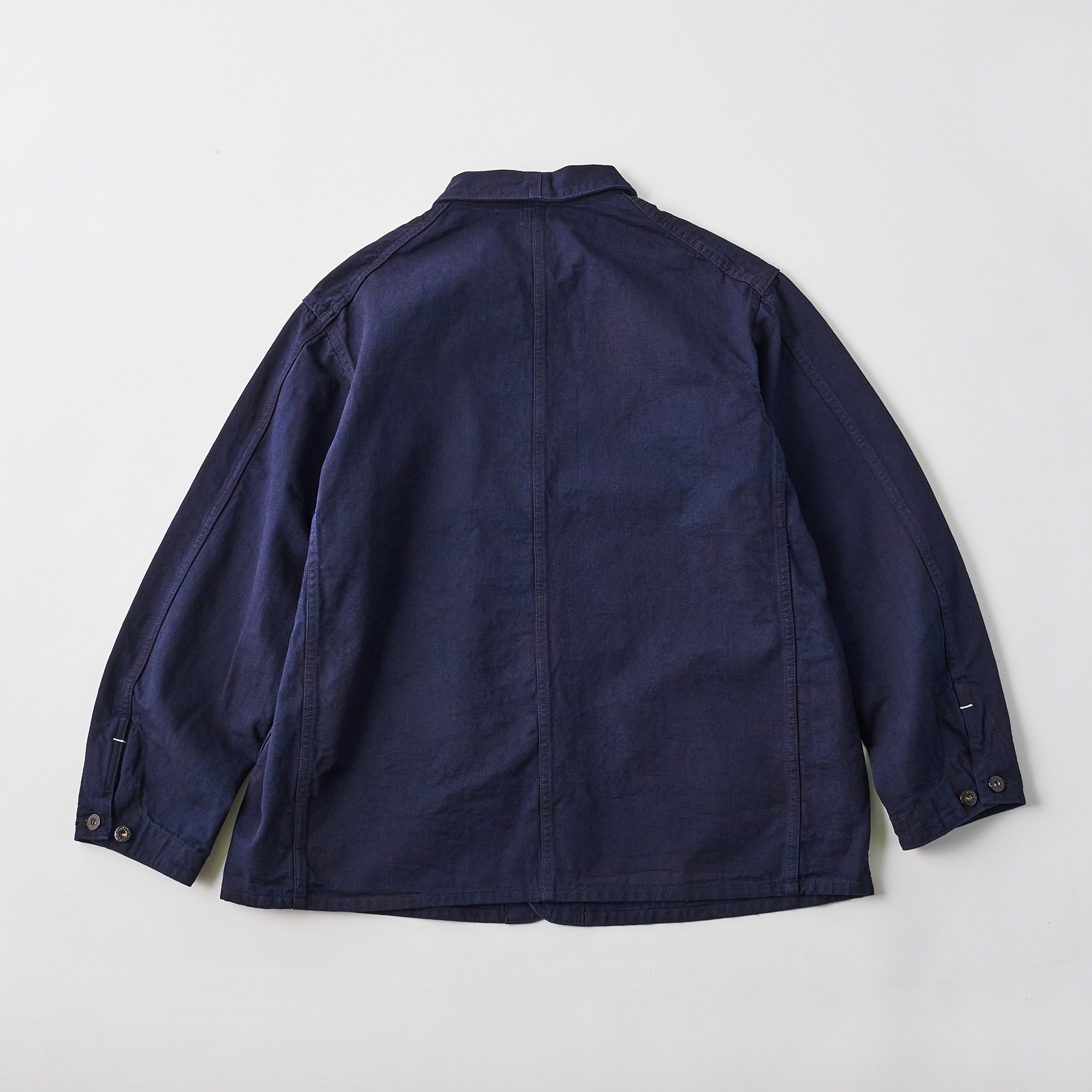 #1111 DeLuxe Railroader FT1 : flat twill indigo
