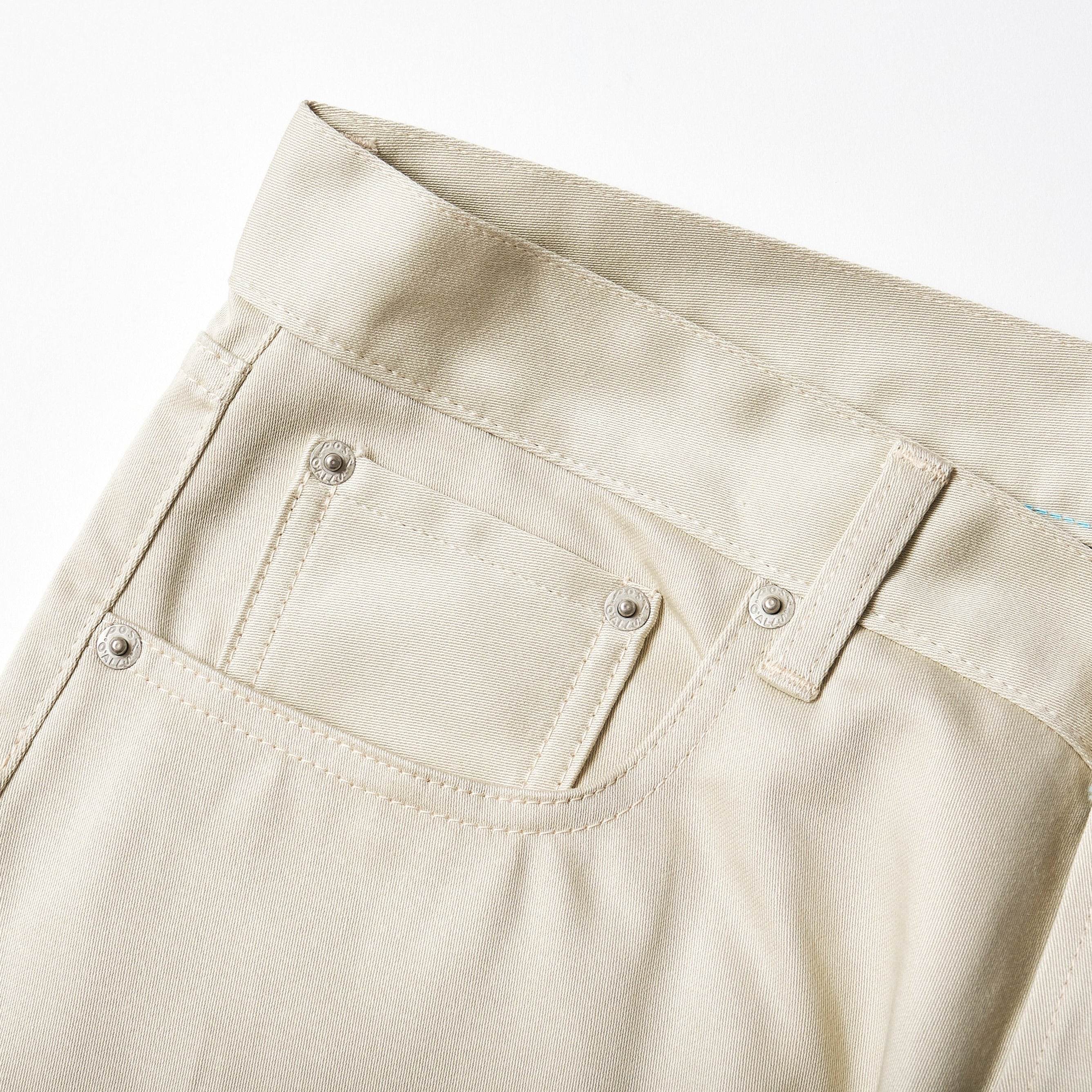 #3306 No.8 5 Pocket CS : cotton sateen stone